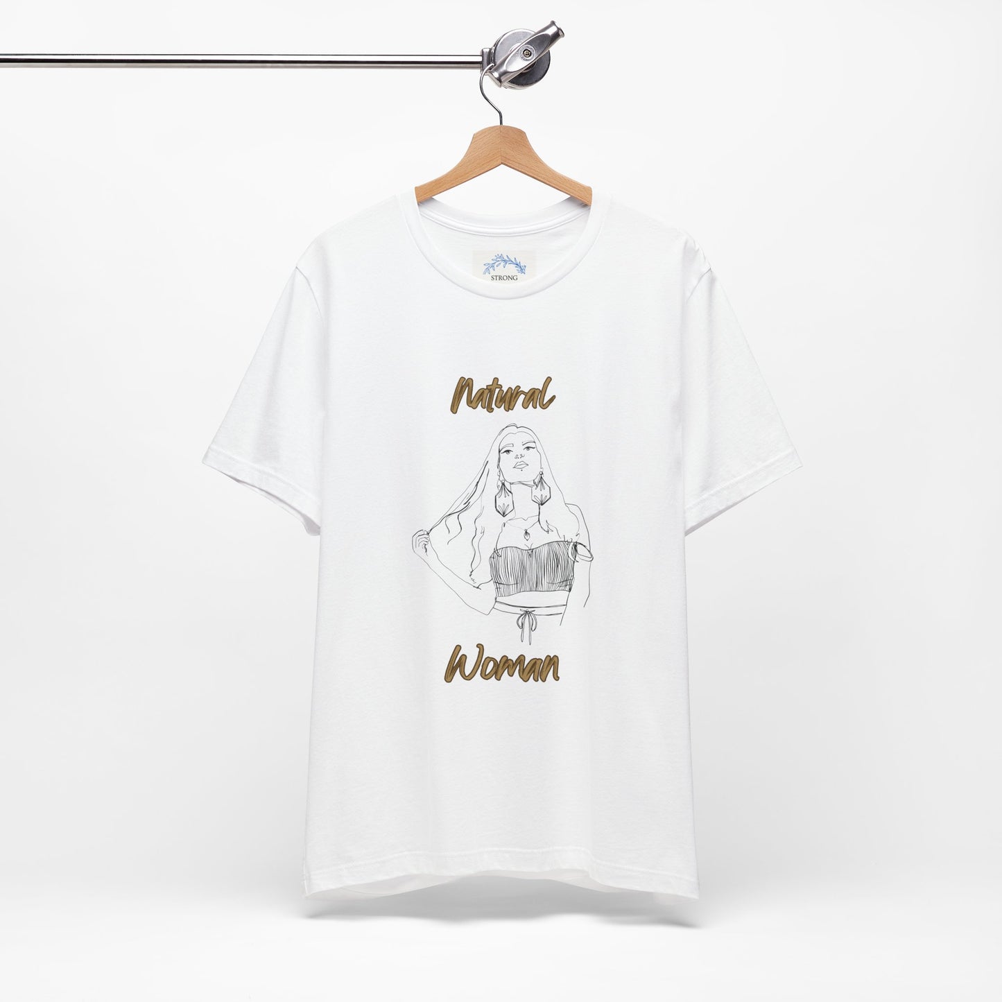 Natural Woman Thinking (BL) Short Sleeve T-Shirt