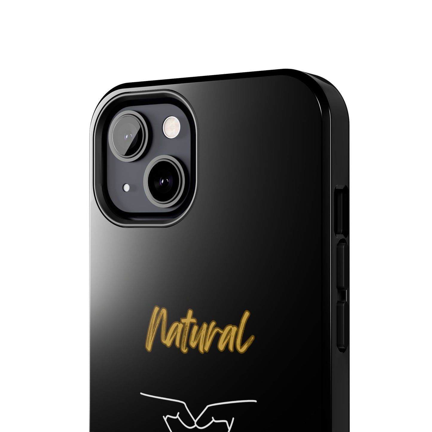 Natural Woman I Love You (WL)Tough Phone Cases BLACK