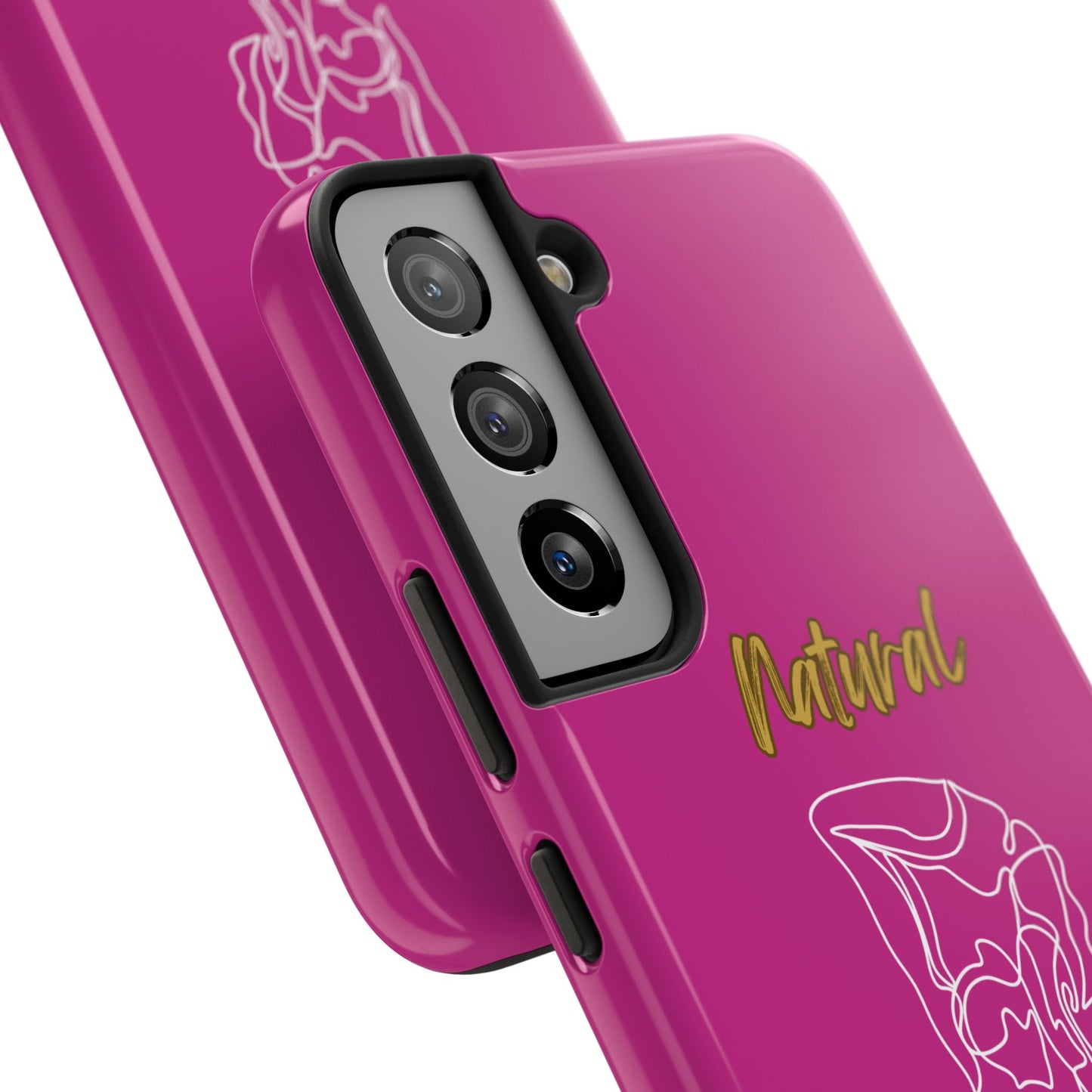 Natural Woman Flexible (WL)Tough Phone Cases PINK