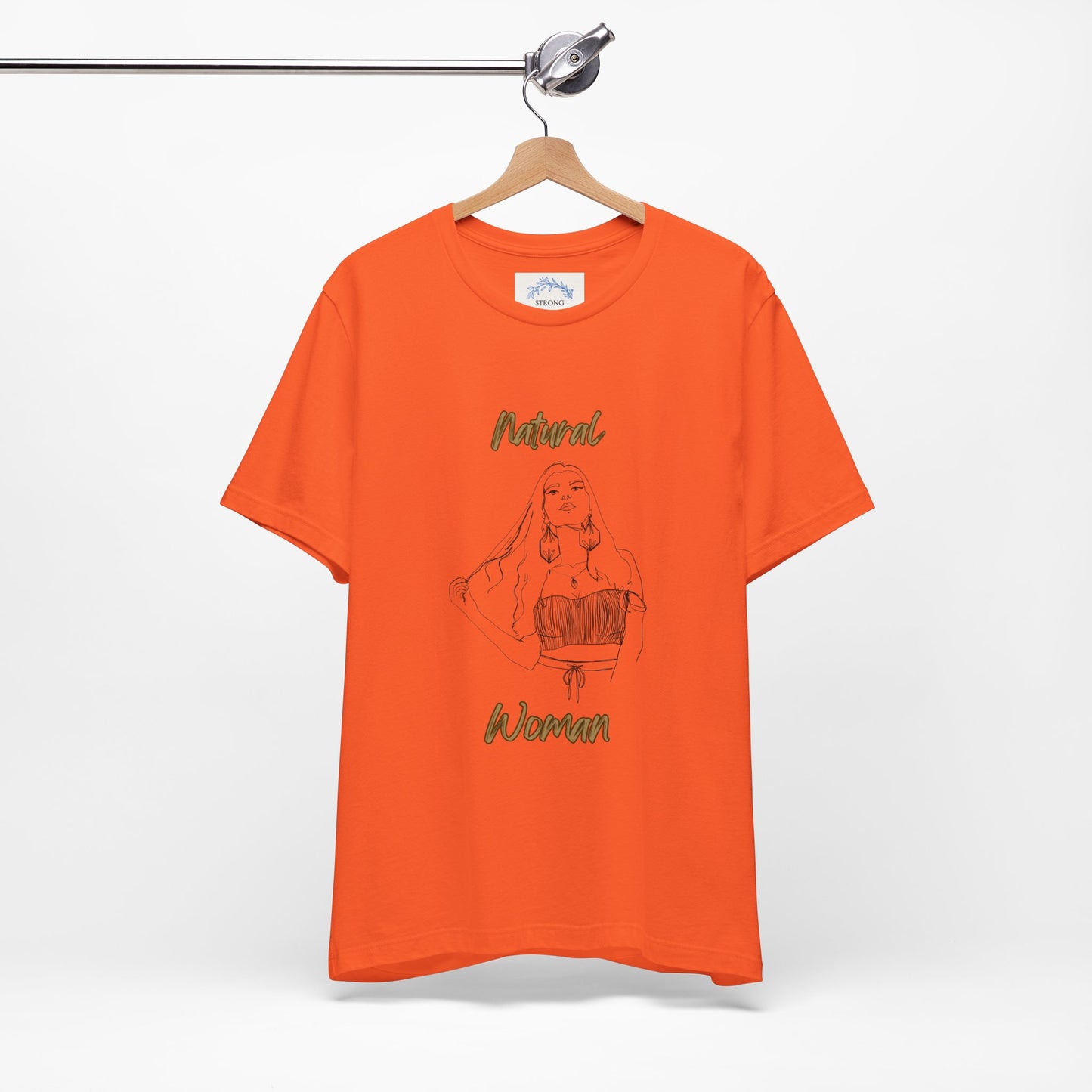 Natural Woman Thinking (BL) Short Sleeve T-Shirt
