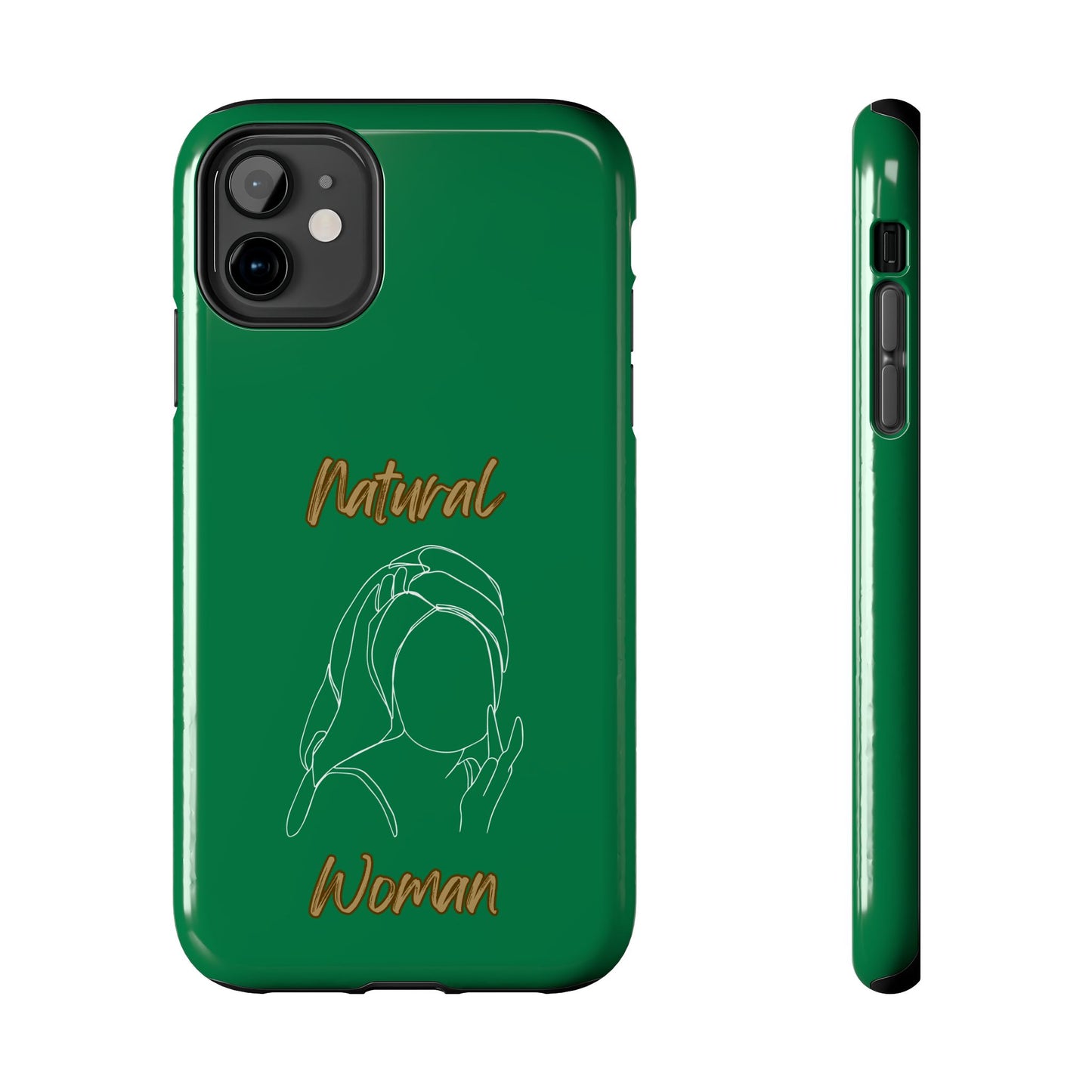 Natural Woman Towel Wrapped (WL)Tough Phone Cases DARK GREEN