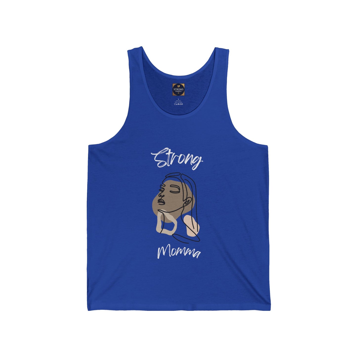 Strong Momma Jersey Tank (WL)