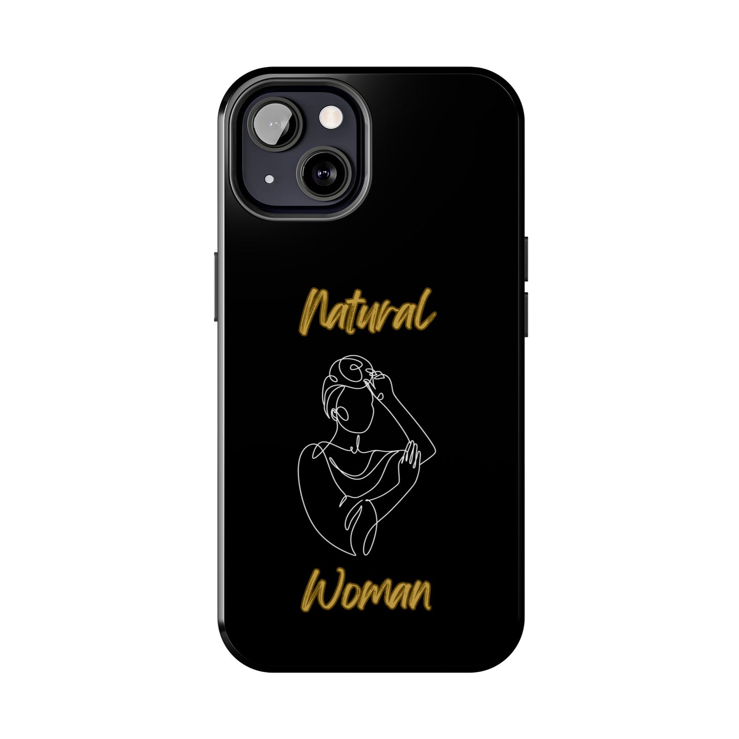 Natural Woman Style (WL)Tough Phone Cases BLACK