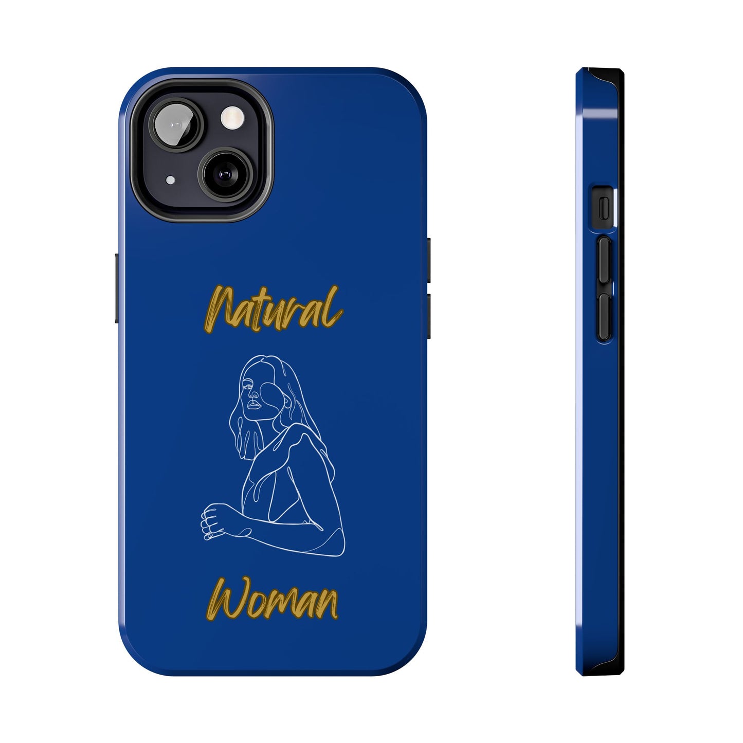 Natural Woman Care Free (WL)Tough Phone Cases DARK BLUE