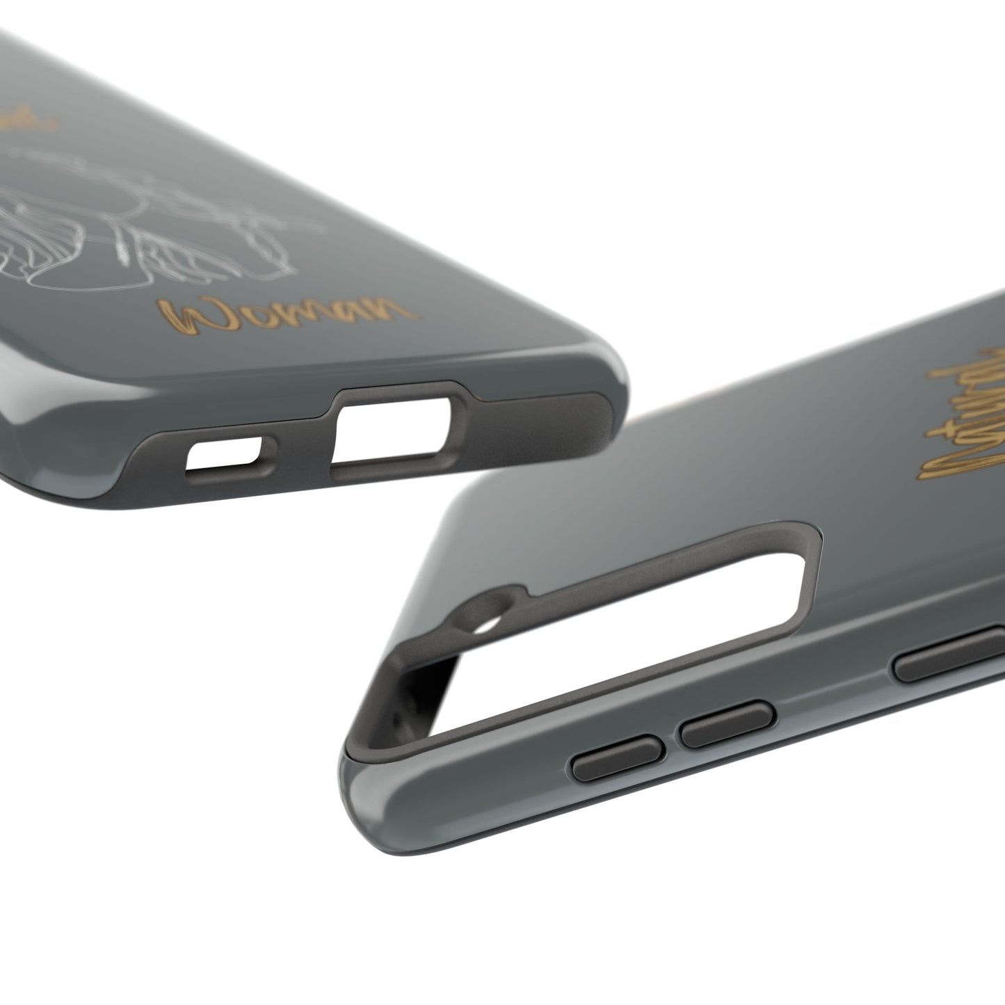 Natural Woman Relaxed (WL) Tough Phone Cases DARK GREY