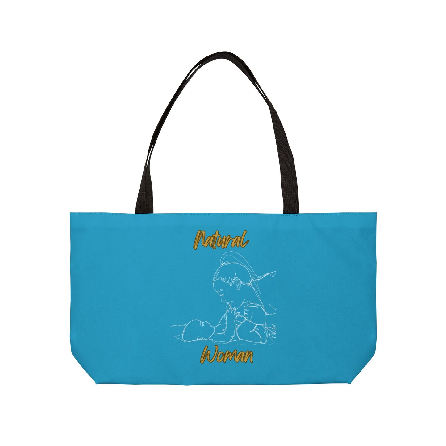 Natural Woman New Life (WL) Weekender Tote Bag TURQUOISE