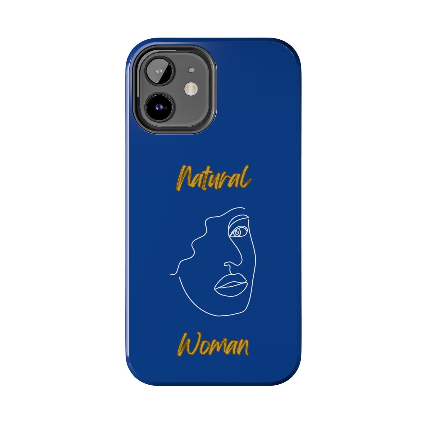 Natural Woman Peekaboo (WL)Tough Phone Cases DARK BLUE
