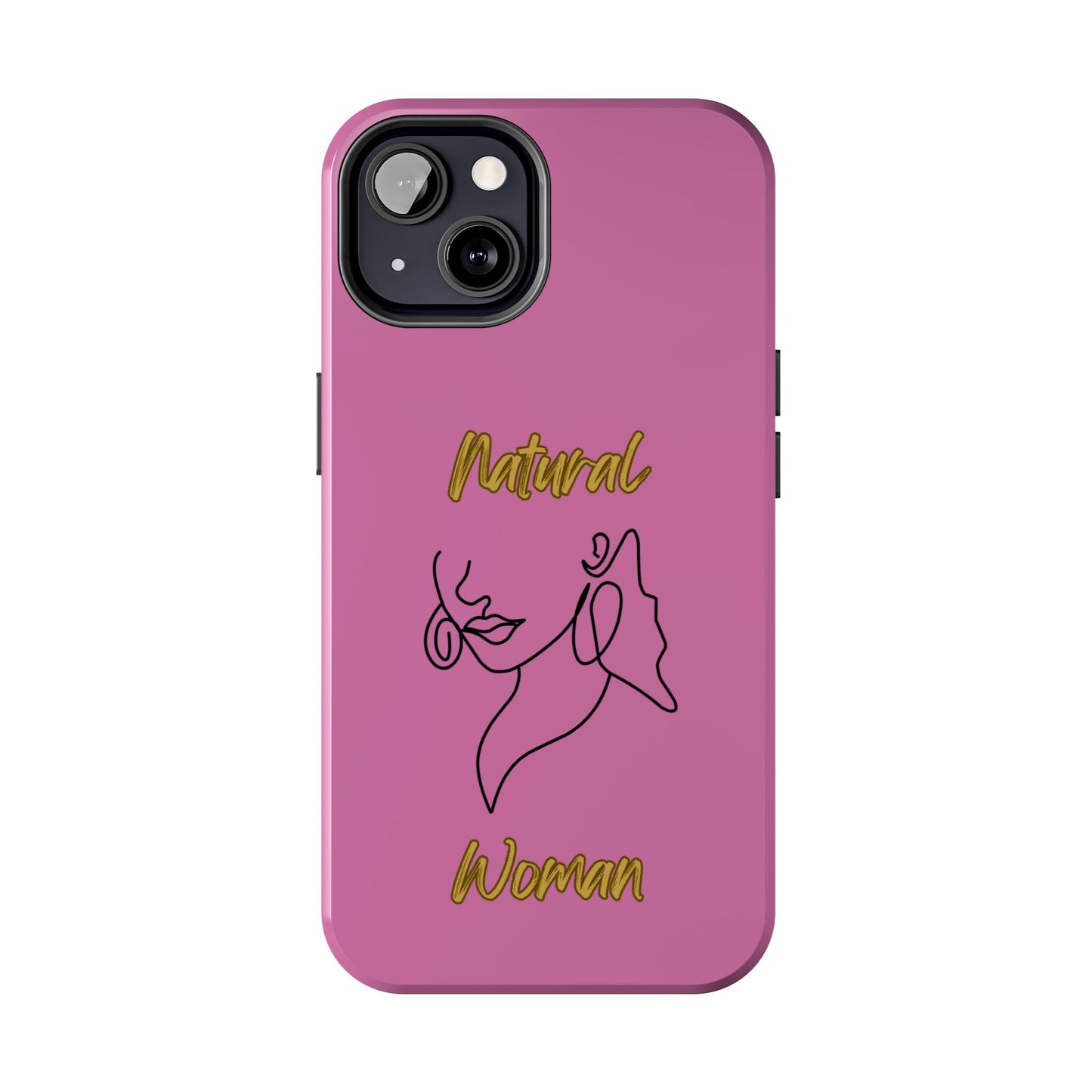 Natural Woman Lips (BL)Tough Phone Cases LIGHT PINK