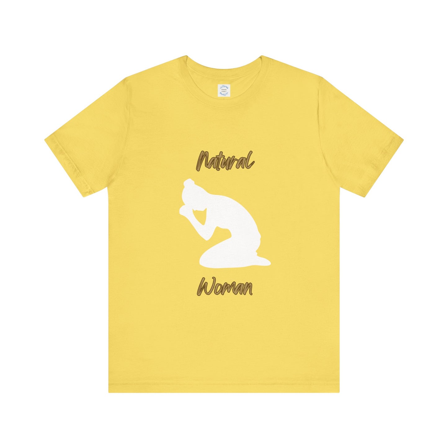 Natural Woman Pray  (WL) Short Sleeve T-Shirt