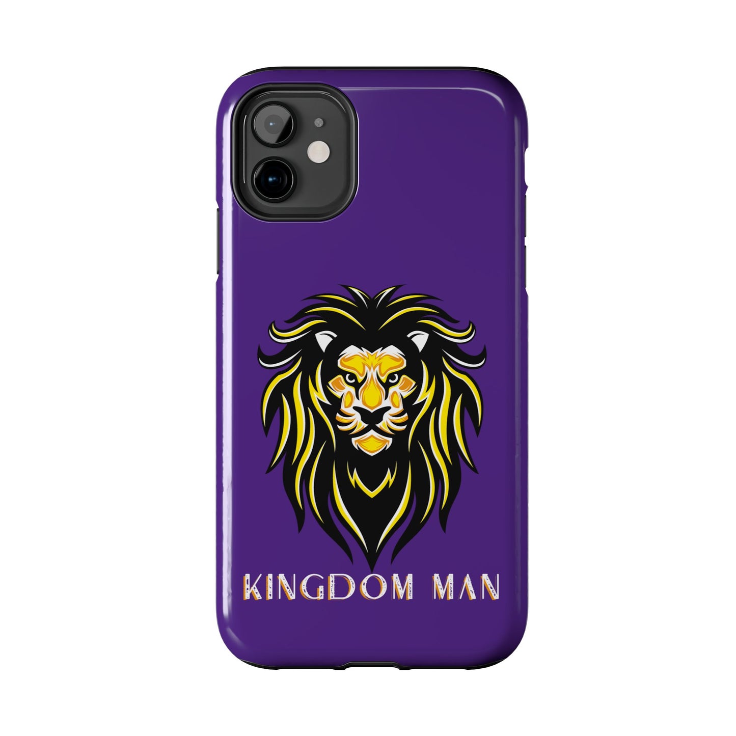 Kingdom Man (White-Gold Label) Tough Phone Case PURPLE