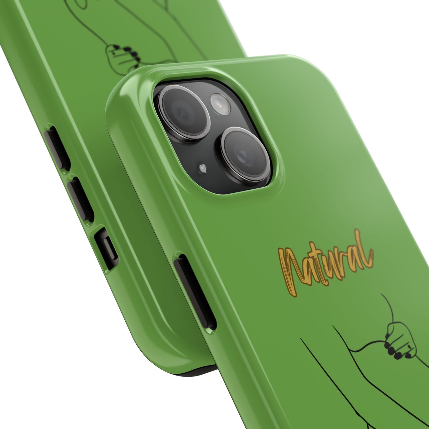 Natural Woman Loved In & Out (BL)Tough Phone Cases GREEN