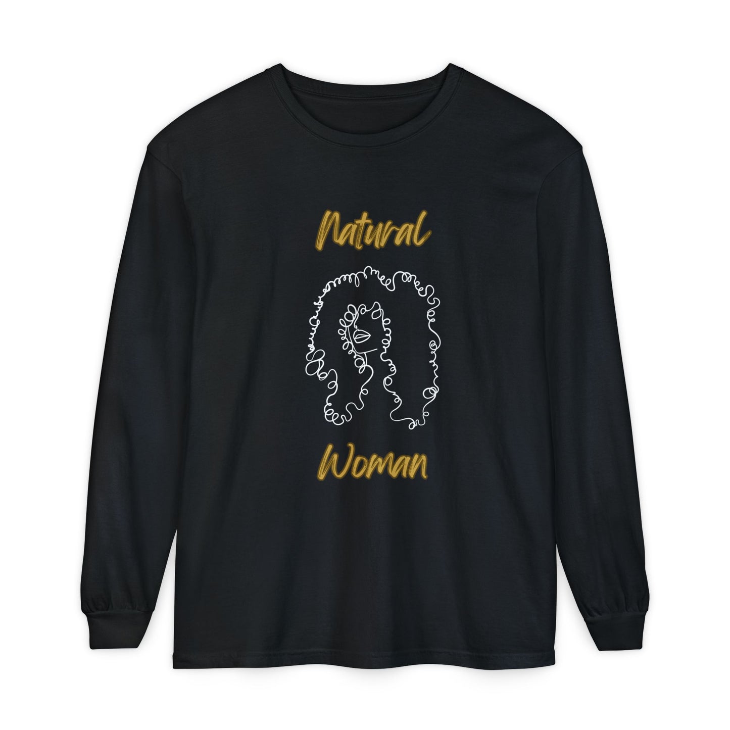 Natural Woman Spiral Flow (WL) Long Sleeve T-Shirt