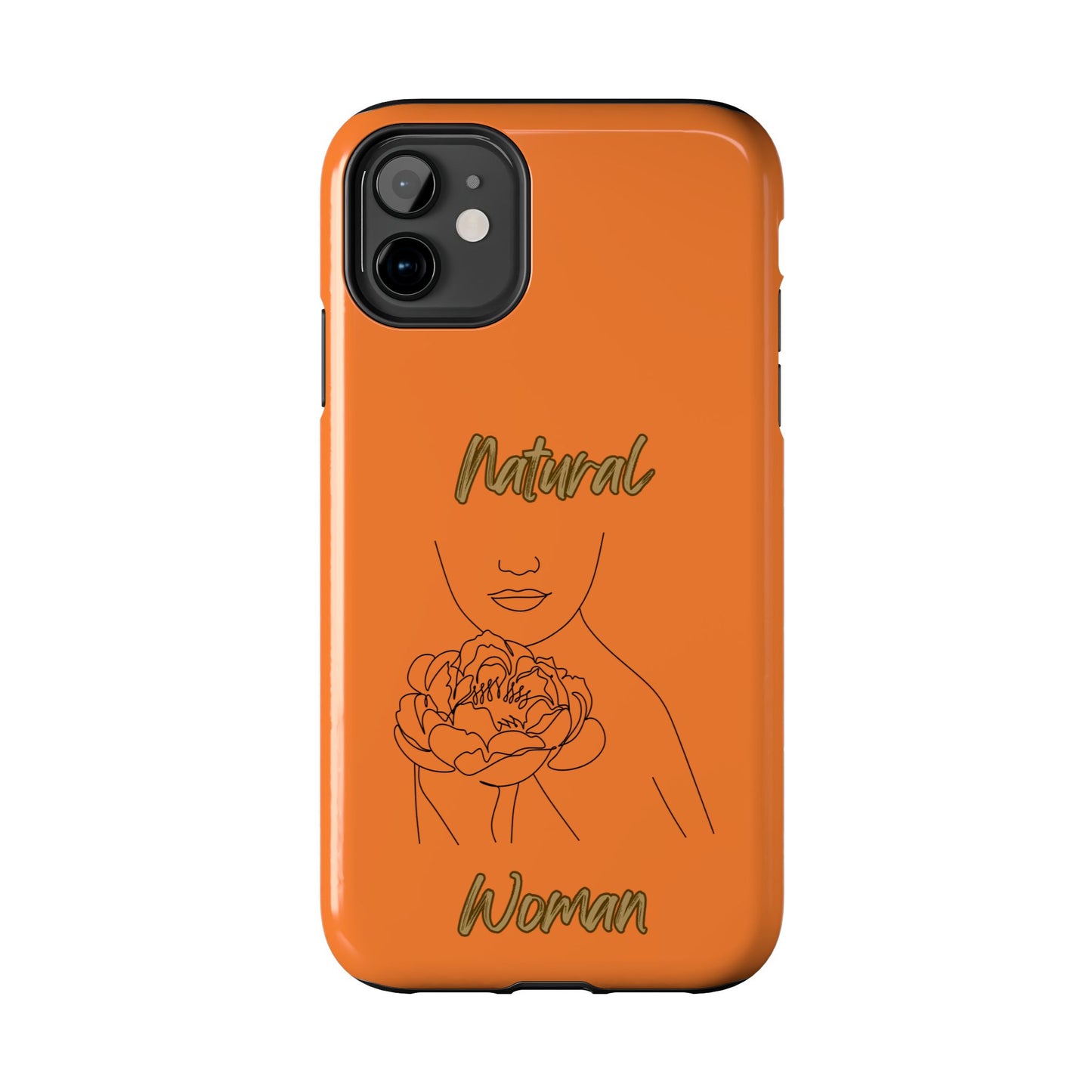 Natural Woman Kissed Flower (BL)Tough Phone Cases CRUSTA