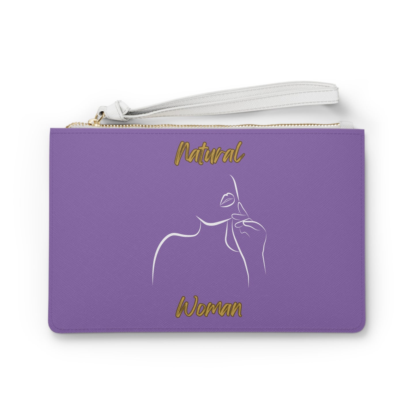 Natural Woman Chin Up (WL) Clutch Bag LIGHT PURPLE
