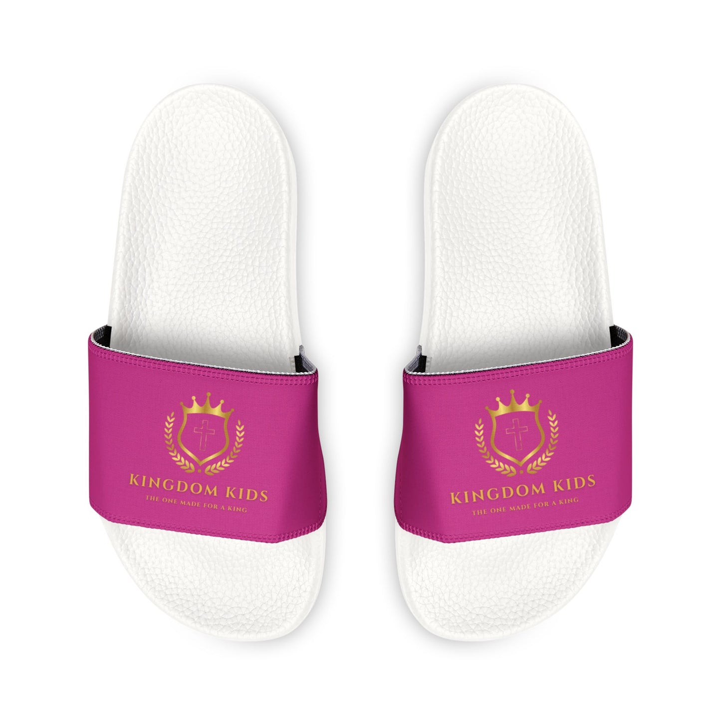 Kingdom Kids Youth Removable-Strap Sandals (Pink)