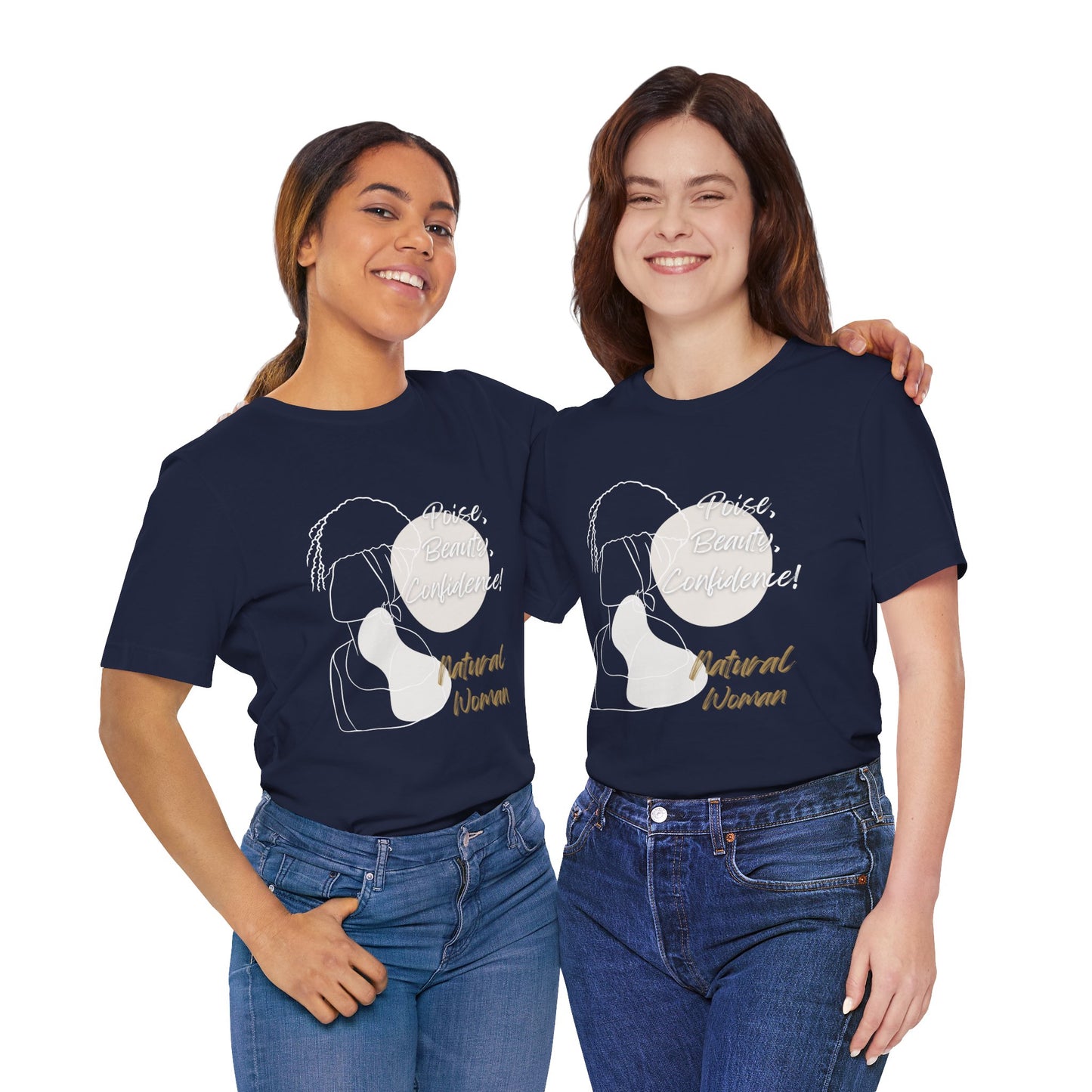 Natural Woman Puff (WL) Short Sleeve T-Shirt