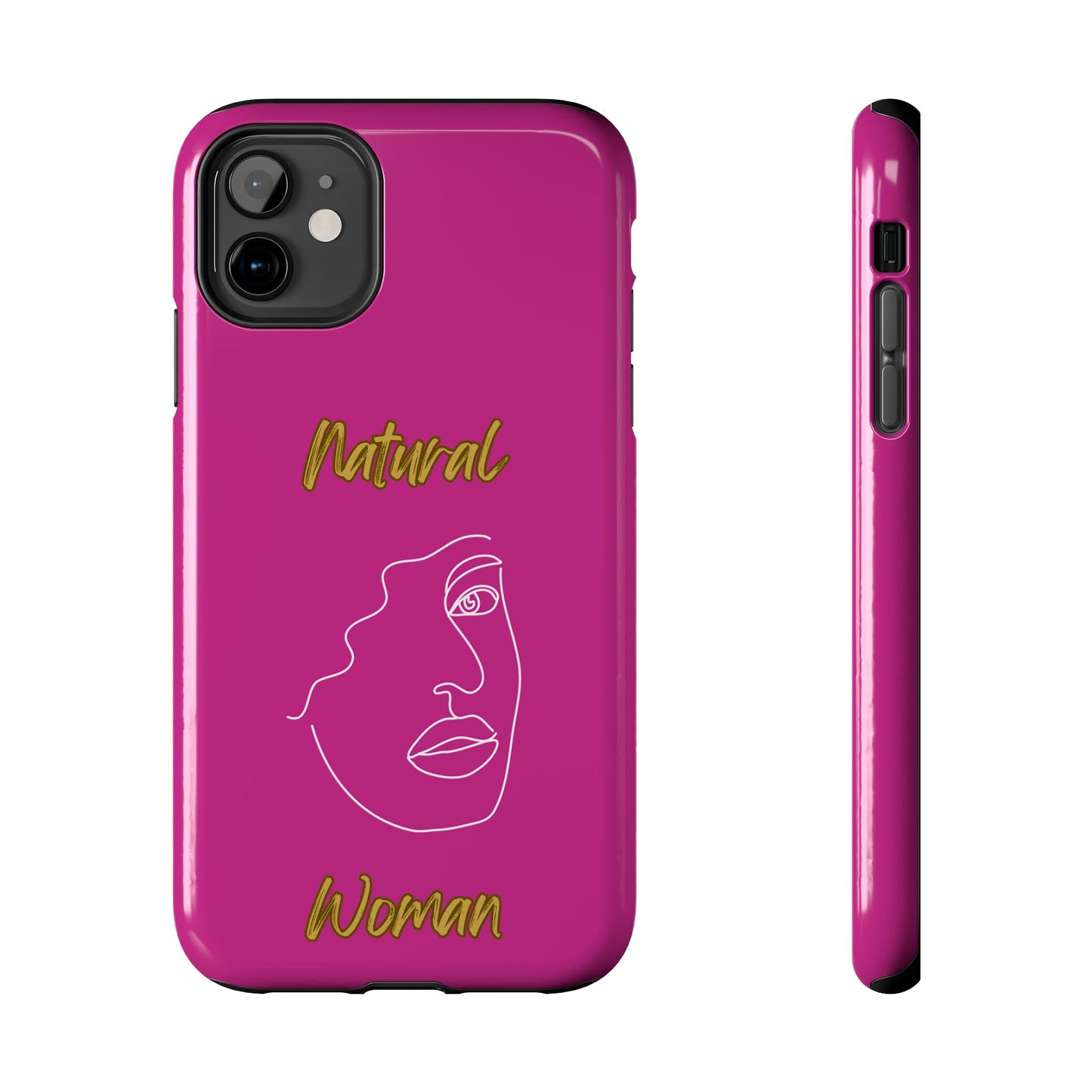 Natural Woman Peekaboo (WL)Tough Phone Cases PINK