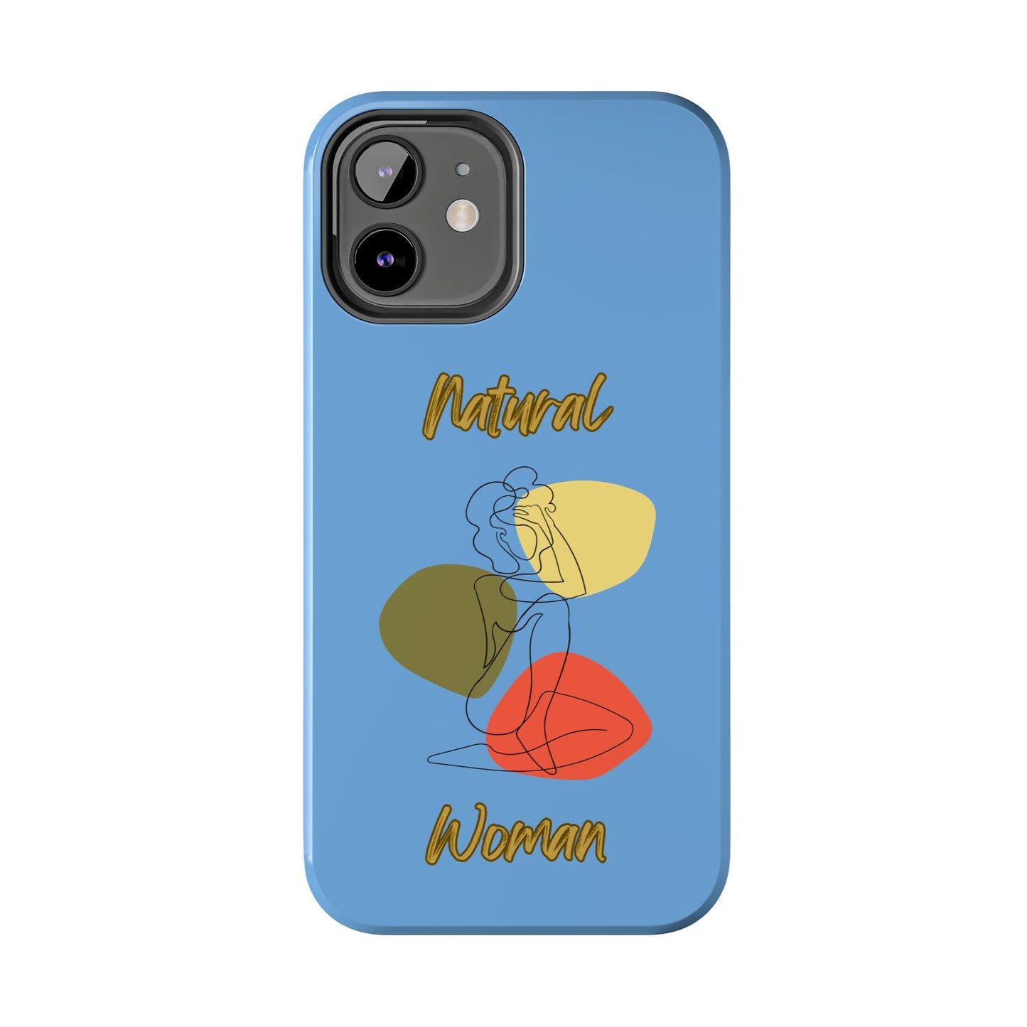 Natural Woman Colorful Pose (BL)Tough Phone Cases LIGHT BLUE