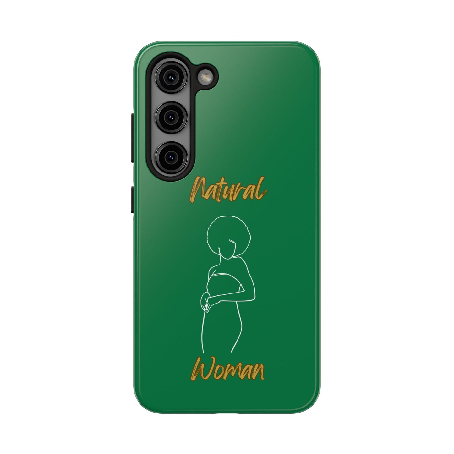 Natural Woman Sho Nuff (WL)Tough Phone Cases DARK GREEN