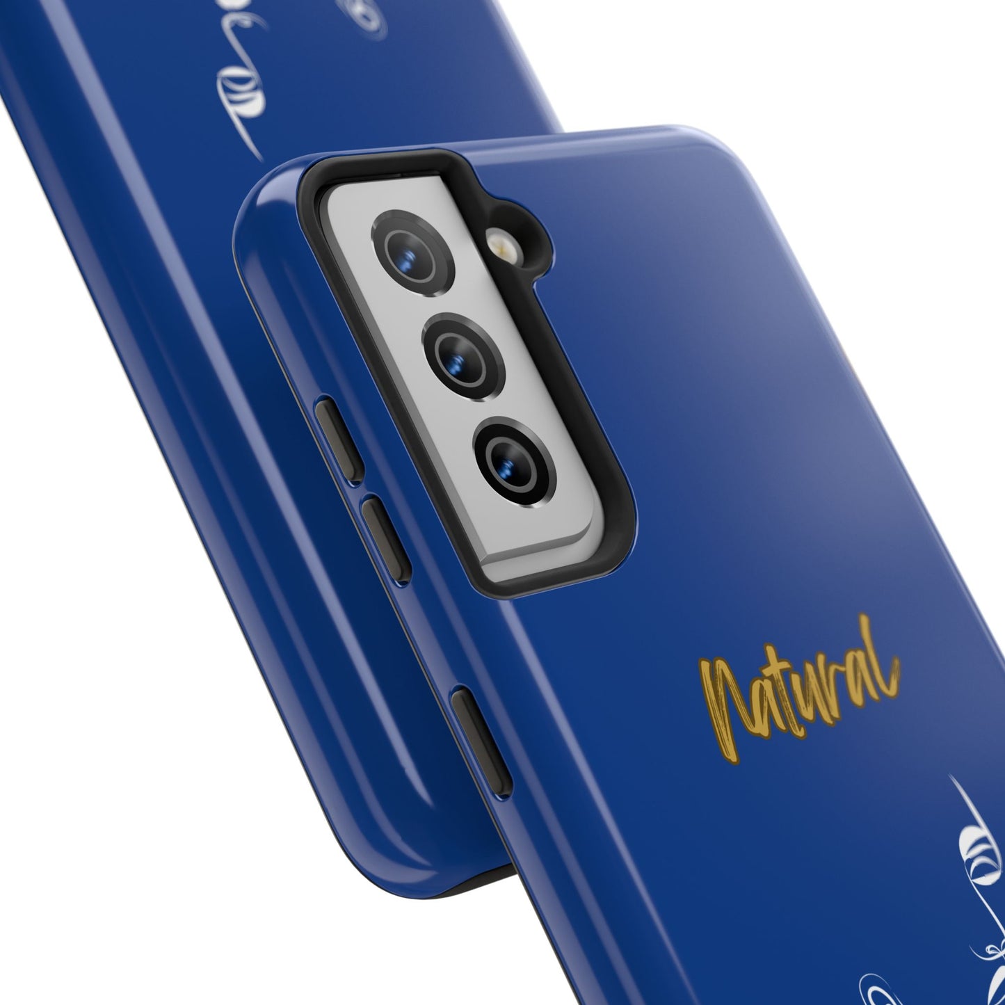 Natural Woman Music In My Soul (WL)Tough Phone Cases DARK BLUE