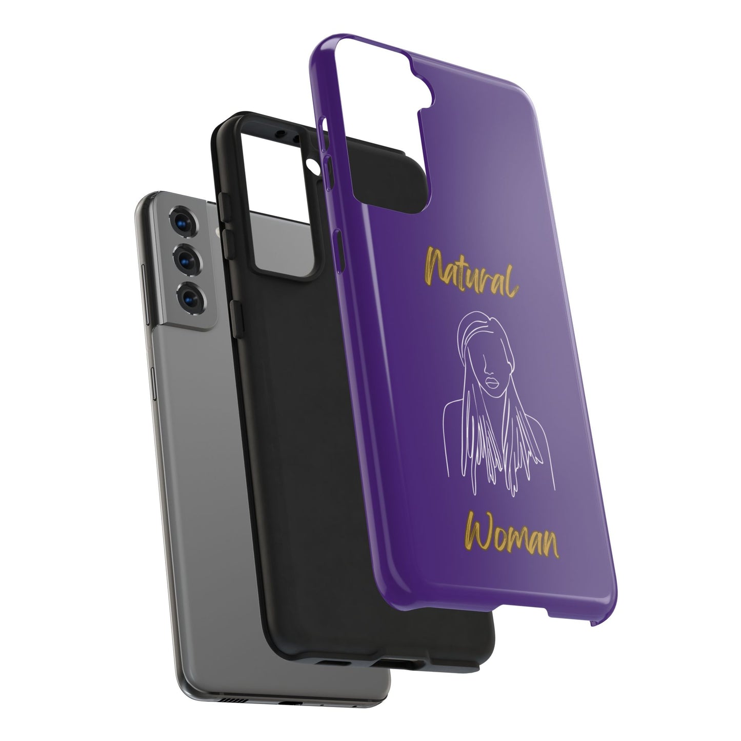 Natural Woman Content (WL)Tough Phone Cases PURPLE