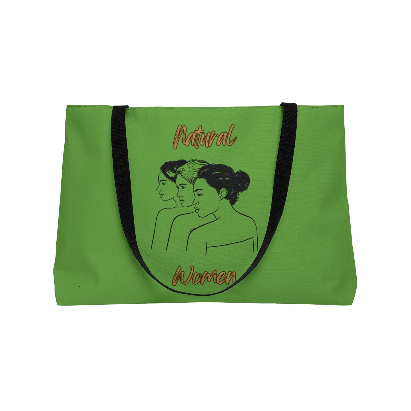 Natural Women United Friends (BL) Weekender Tote Bag GREEN