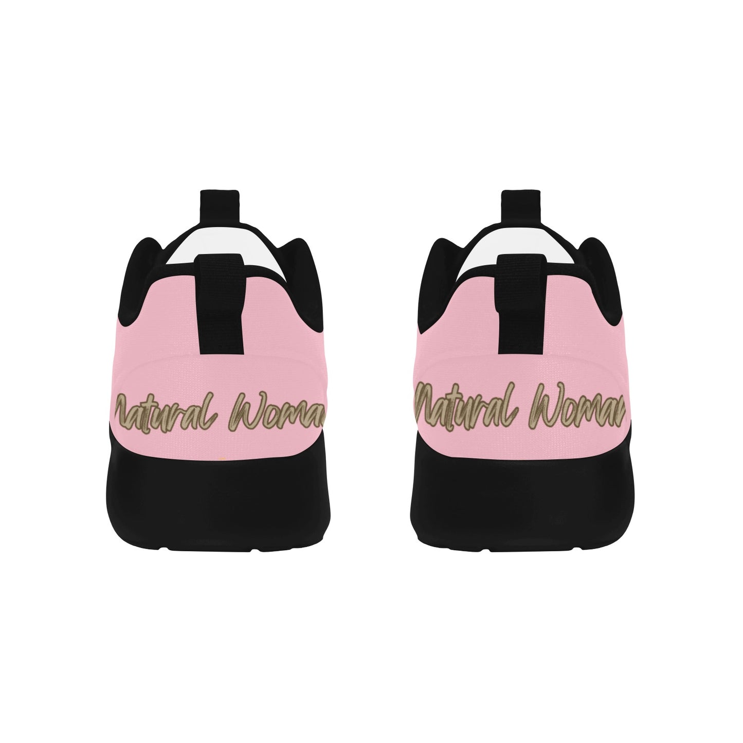 Natural Woman NATURALLY ME (BL) PINK w/ Black Sole Sneakers