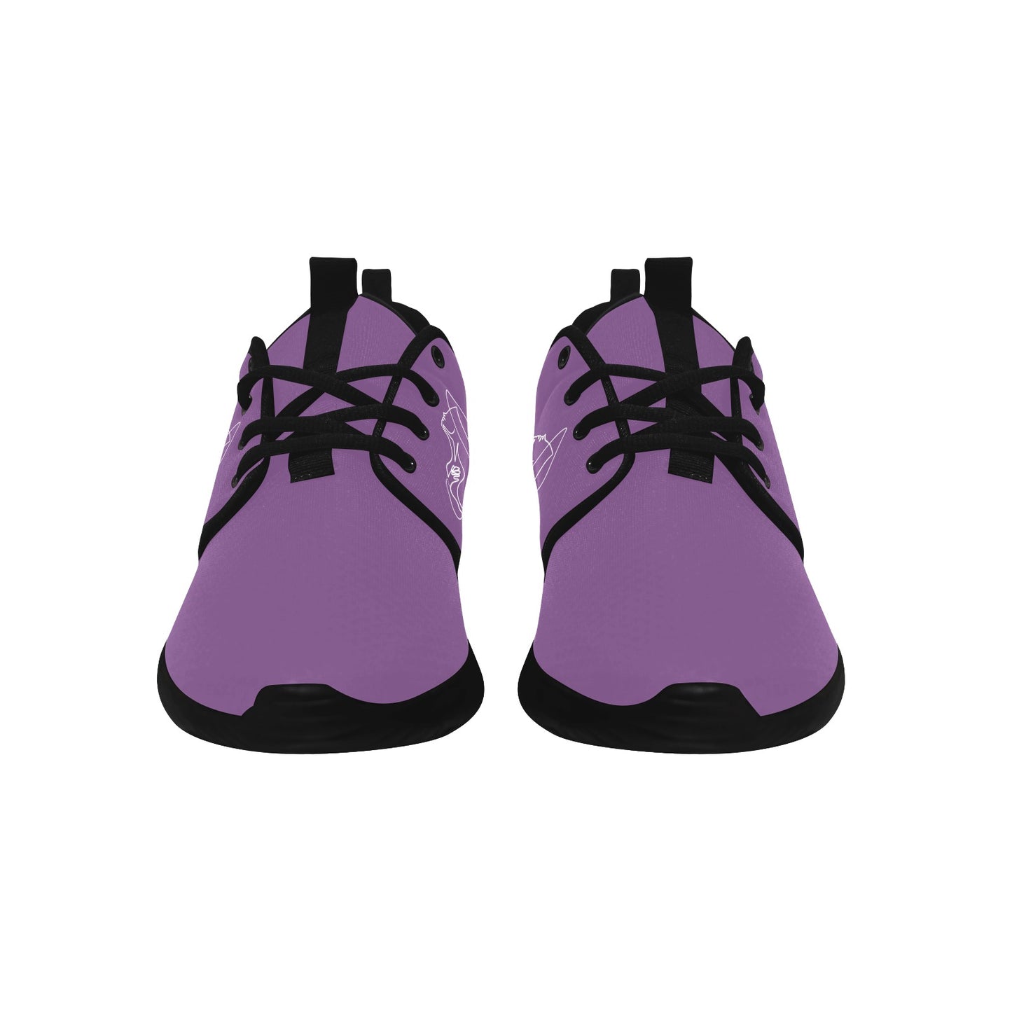 Natural Woman FREE (WL) PURPLE w/ Black Sole Sneakers