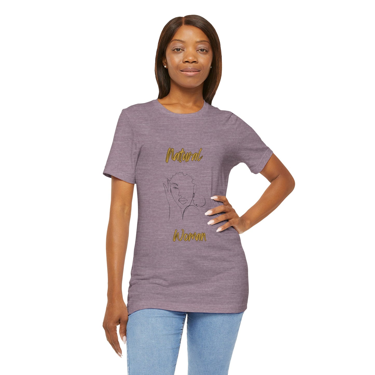Natural Woman Let's Be Friends (BL) Short Sleeve T-Shirt