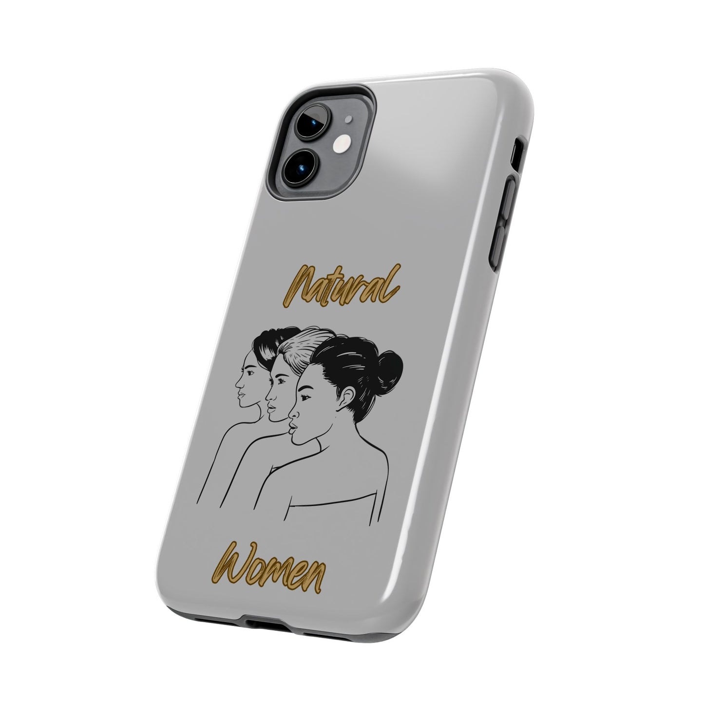 Natural Woman United Friends (BL)Tough Phone Cases LIGHT GREY