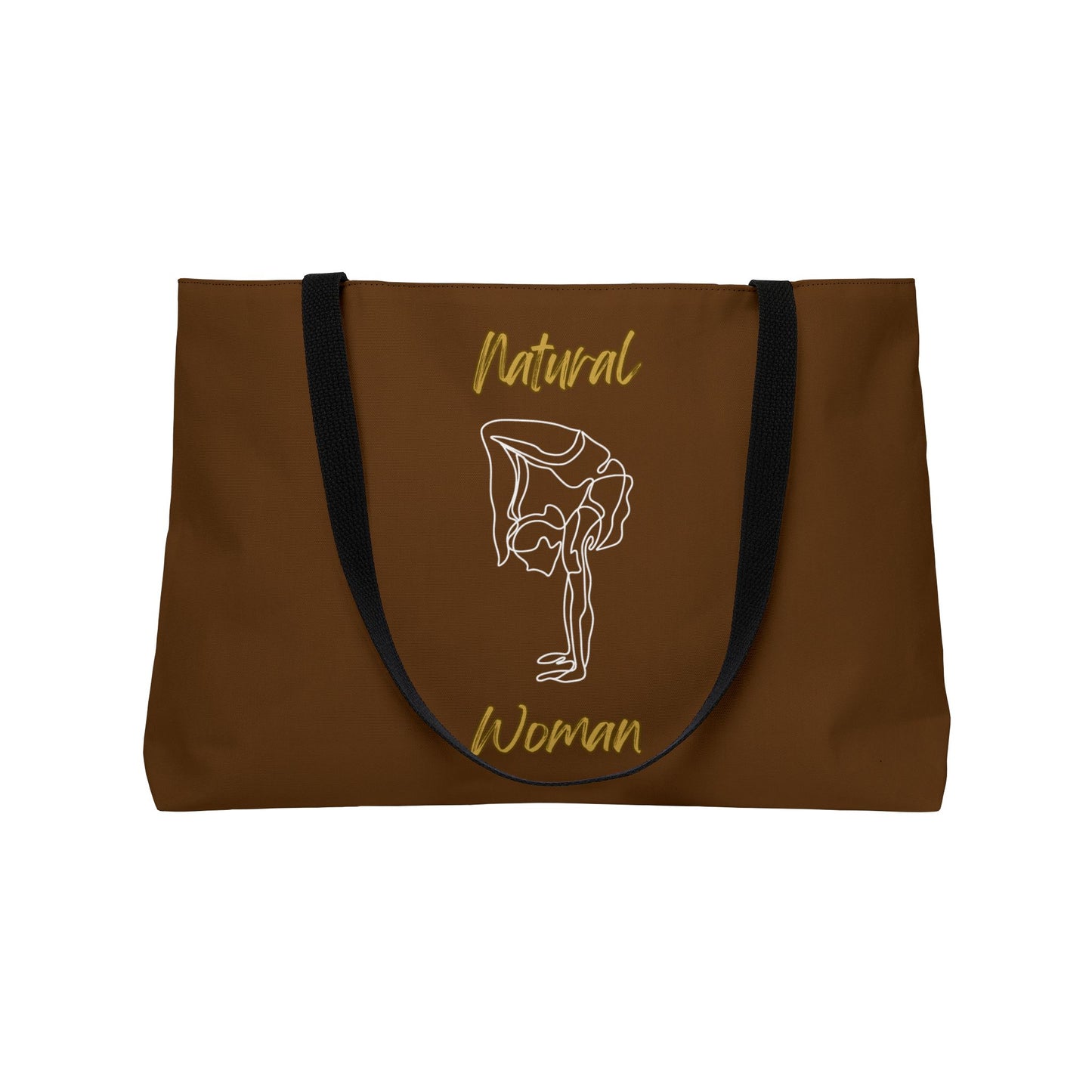 Natural Woman Flexible (WL) Weekender Tote Bag BROWN