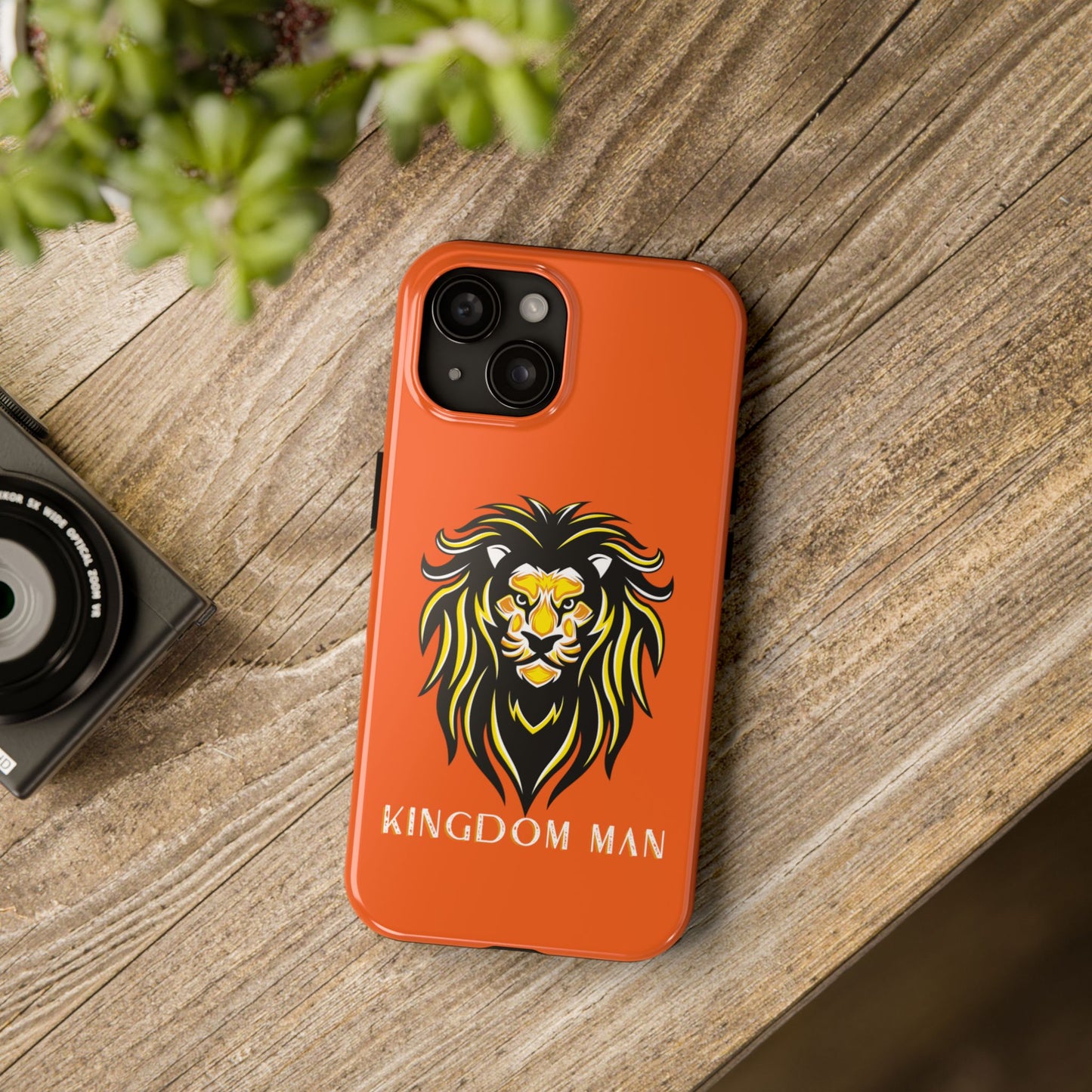 Kingdom Man (White-Gold Label) Tough Phone Case ORANGE