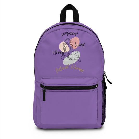Natural Woman SCL (BL) Backpack LIGHT PURPLE