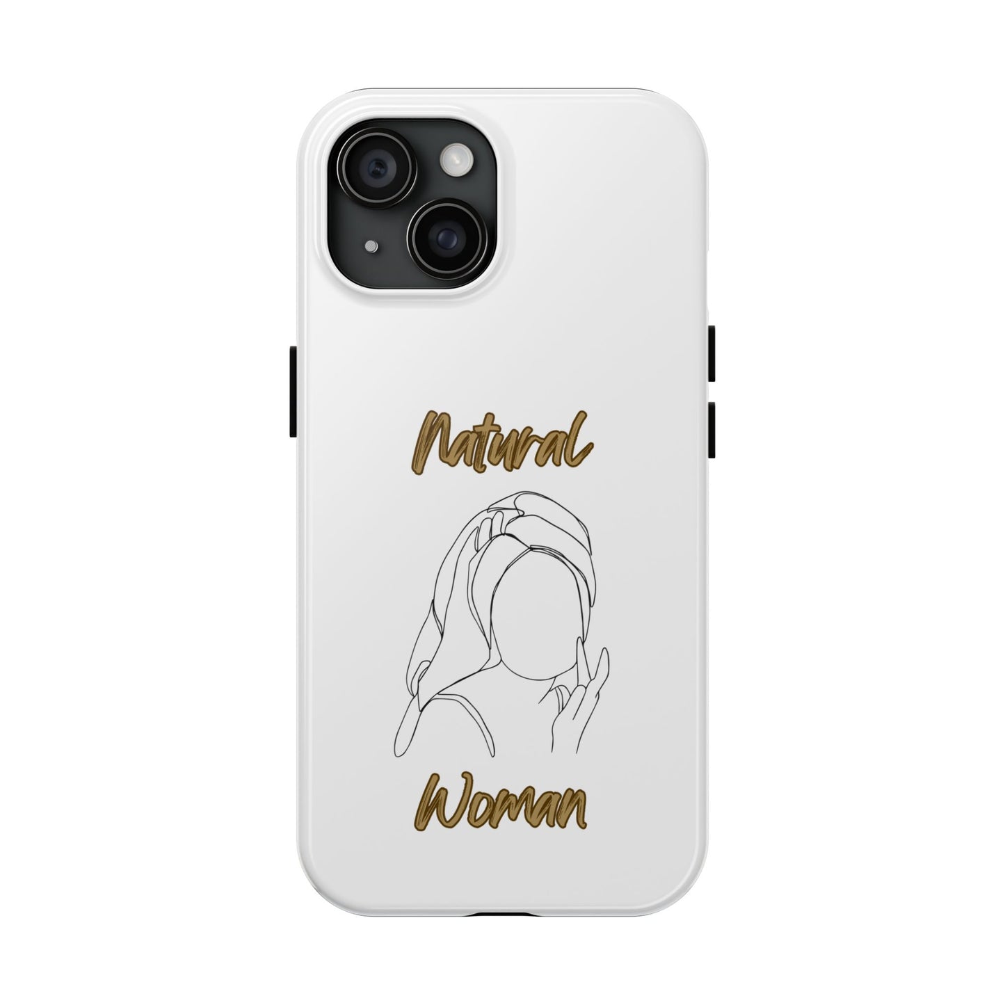 Natural Woman Towel Wrapped (BL)Tough Phone Cases WHITE