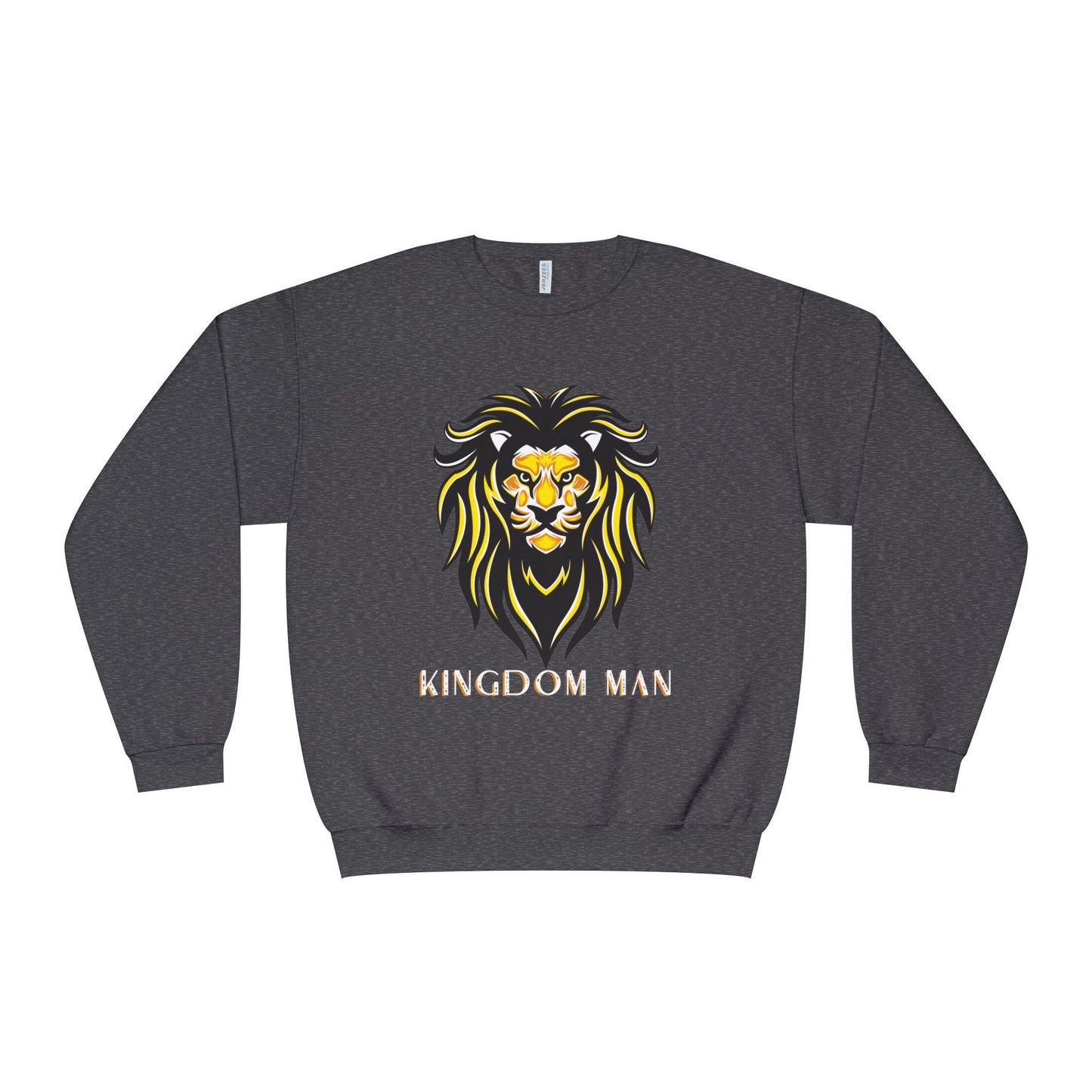 Kingdom Man (White/Gold) Crewneck Sweatshirt