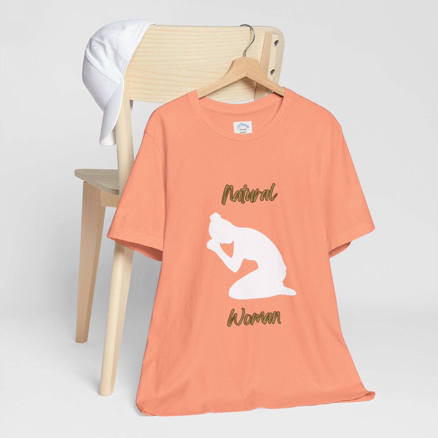 Natural Woman Pray  (WL) Short Sleeve T-Shirt