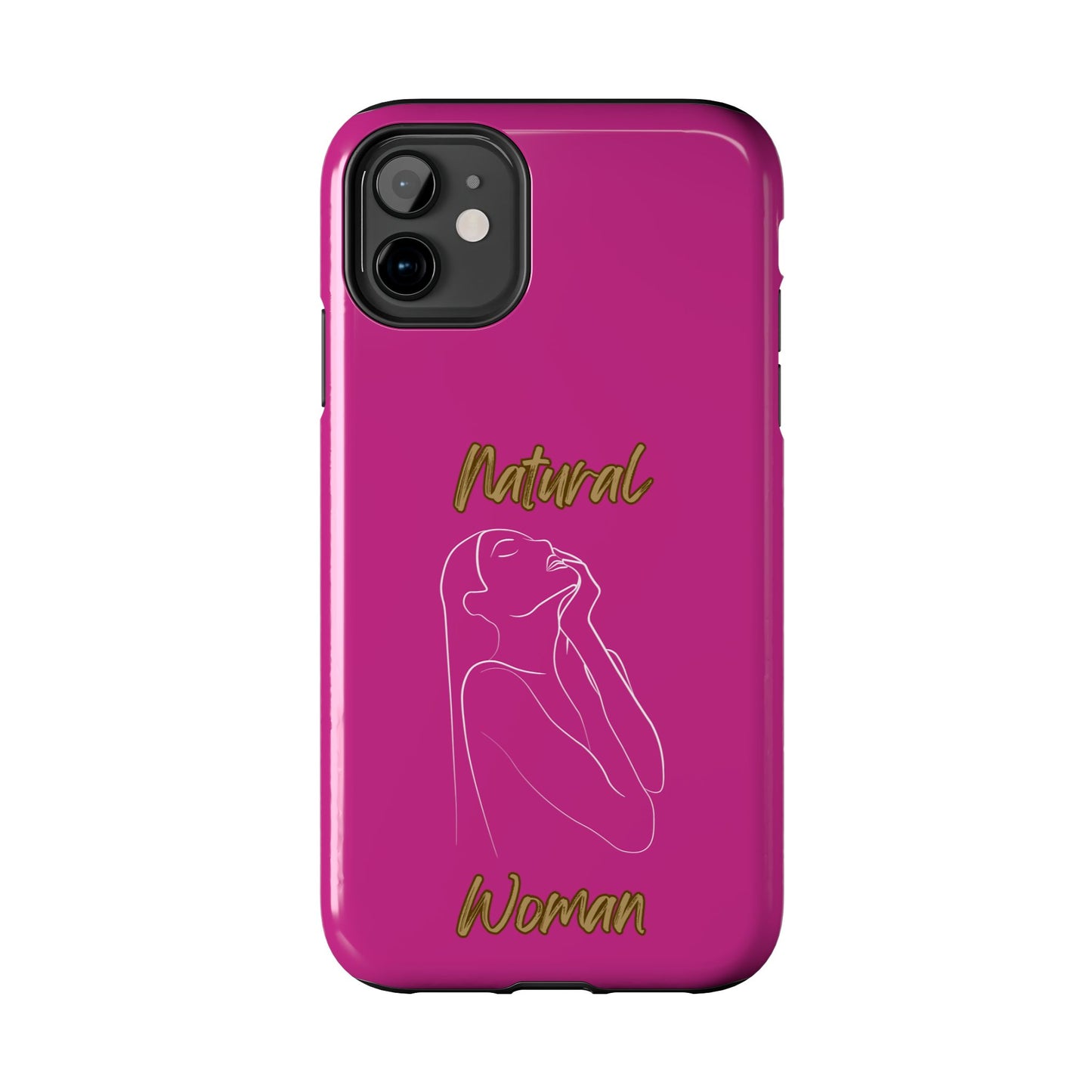Natural Woman Thank You (WL) Tough Phone Cases PINK