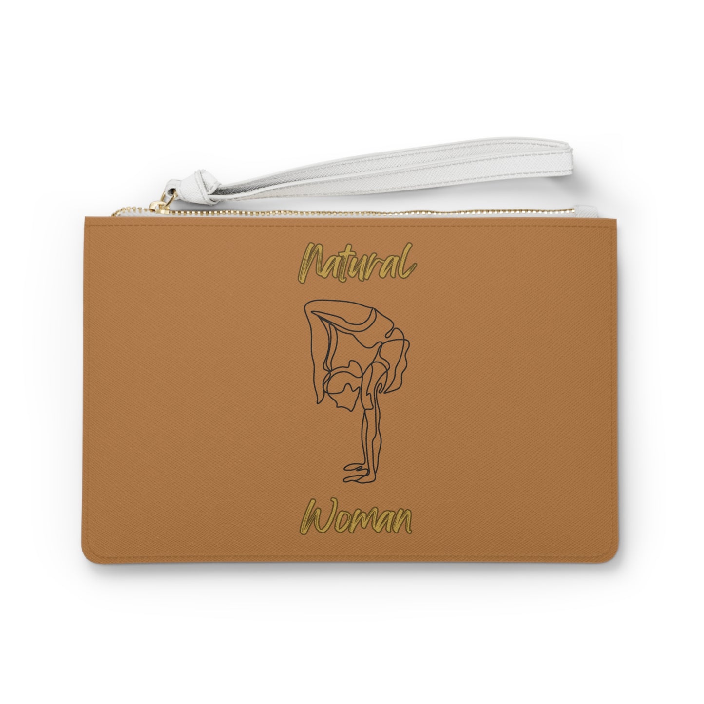 Natural Woman Flexible (BL) Clutch Bag LIGHT BROWN