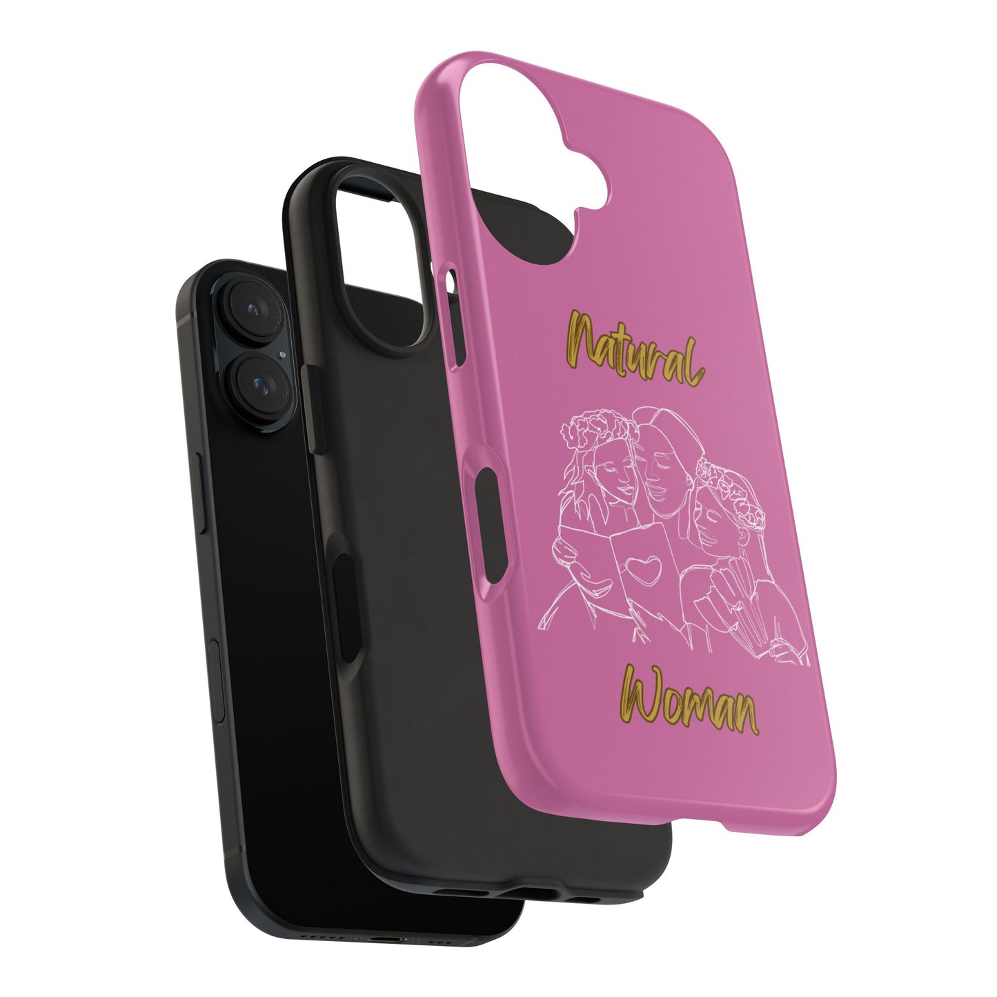 Natural Woman Me & My Girls (WL)Tough Phone Cases LIGHT PINK