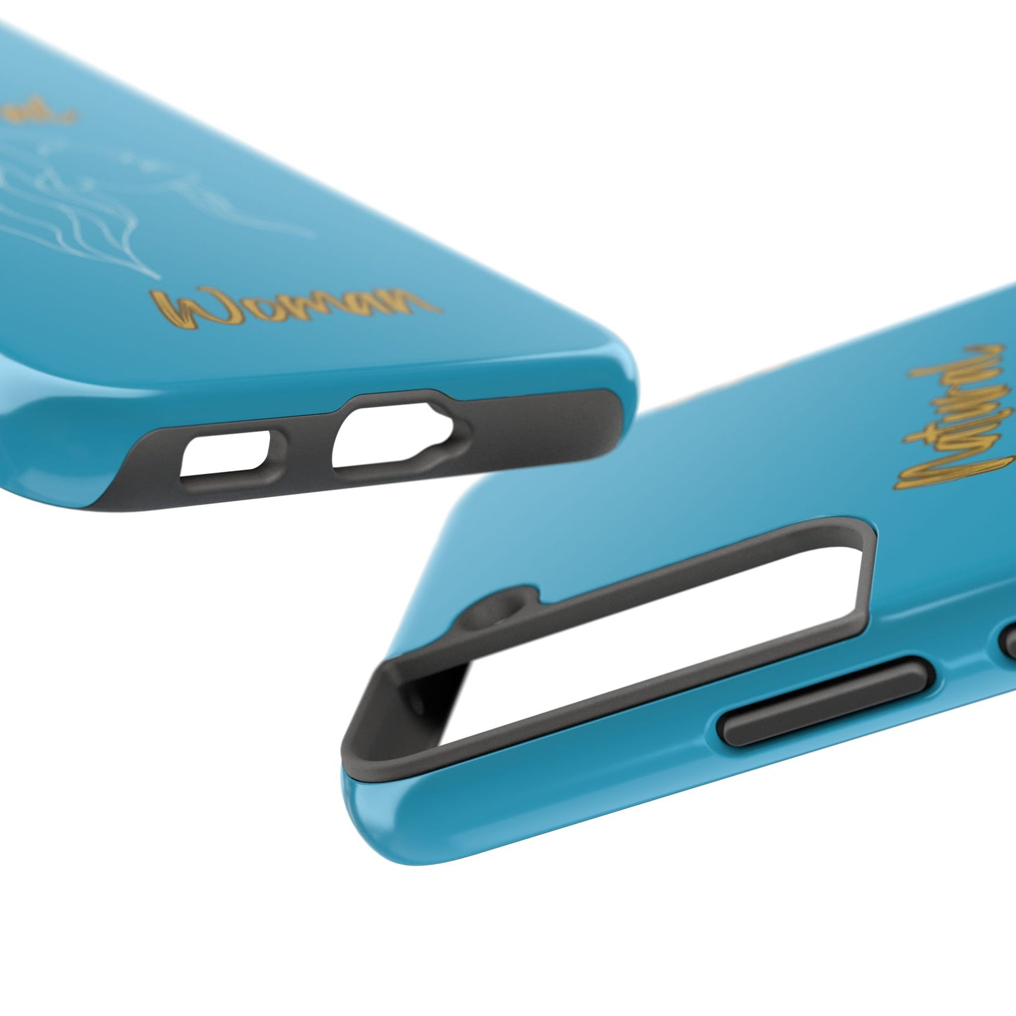 Natural Woman Breeze On Face (WL)Tough Phone Cases TURQUOISE