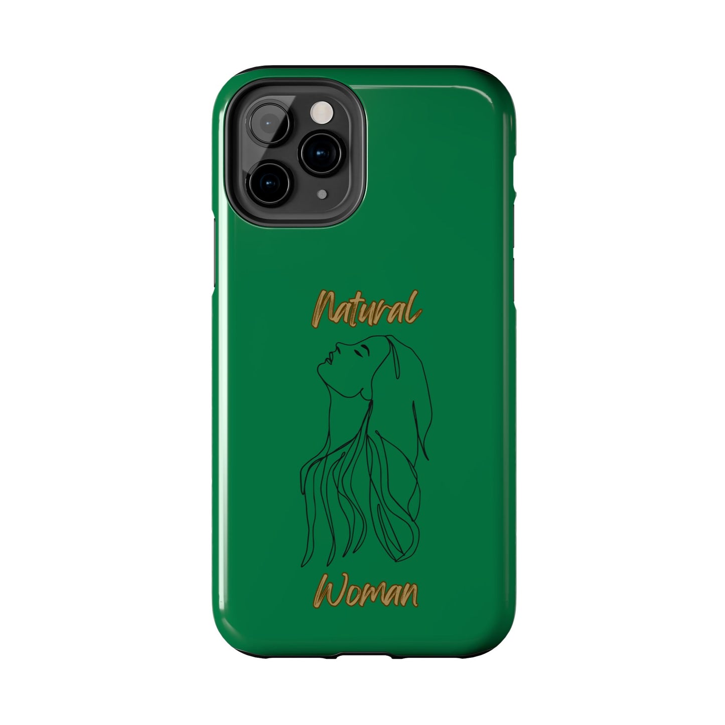 Natural Woman Appreciation (BL) Tough Phone Cases DARK GREEN