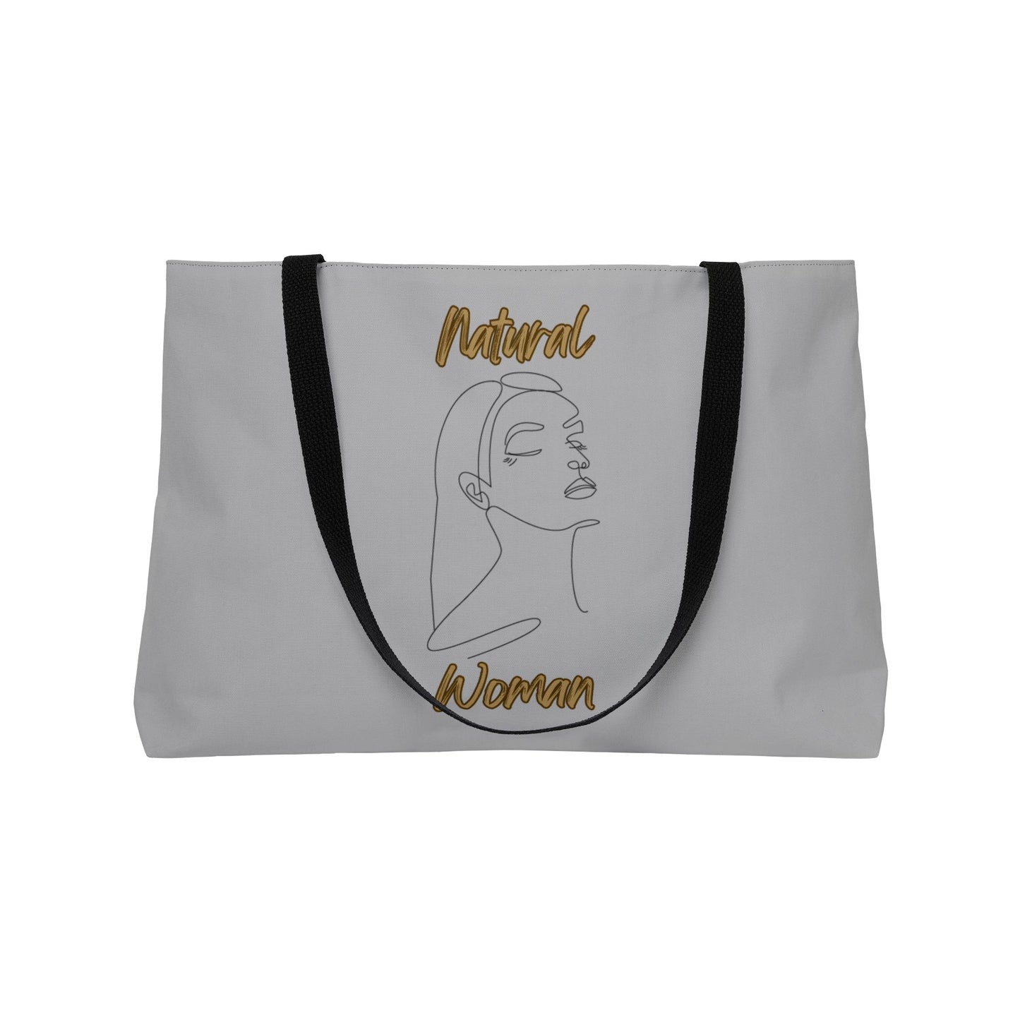 Natural Woman Calm (BL) Weekender Tote Bag LIGHT GREY