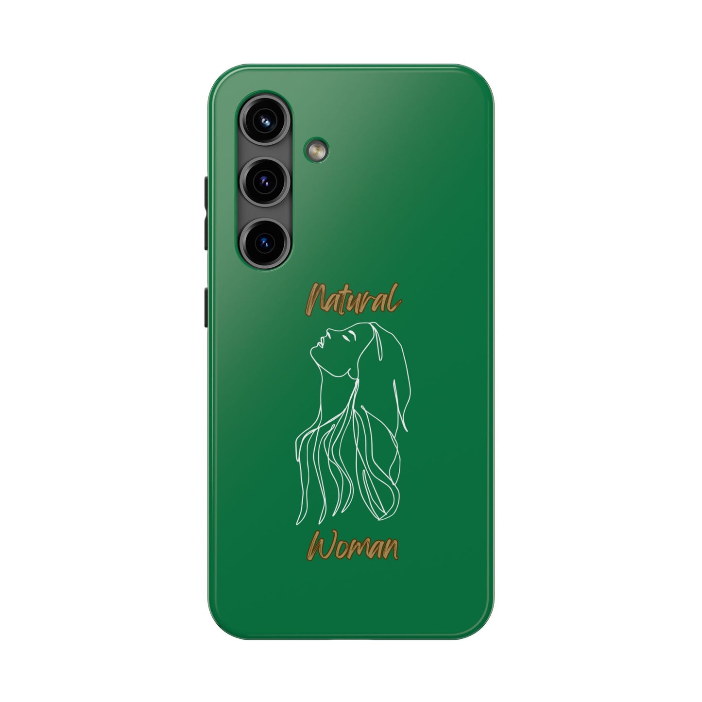 Natural Woman Appreciation (WL)Tough Phone Cases DARK GREEN