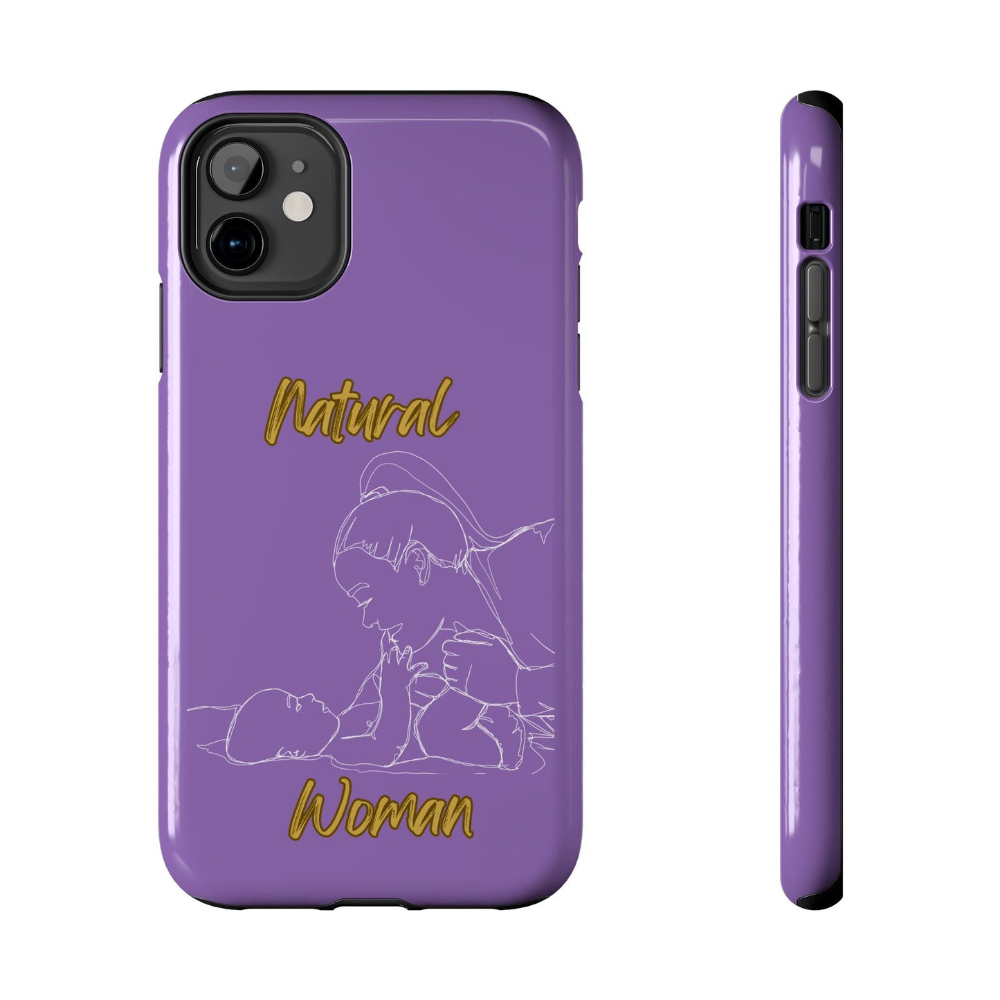 Natural Woman New Life (WL)Tough Phone Cases LIGHT PURPLE