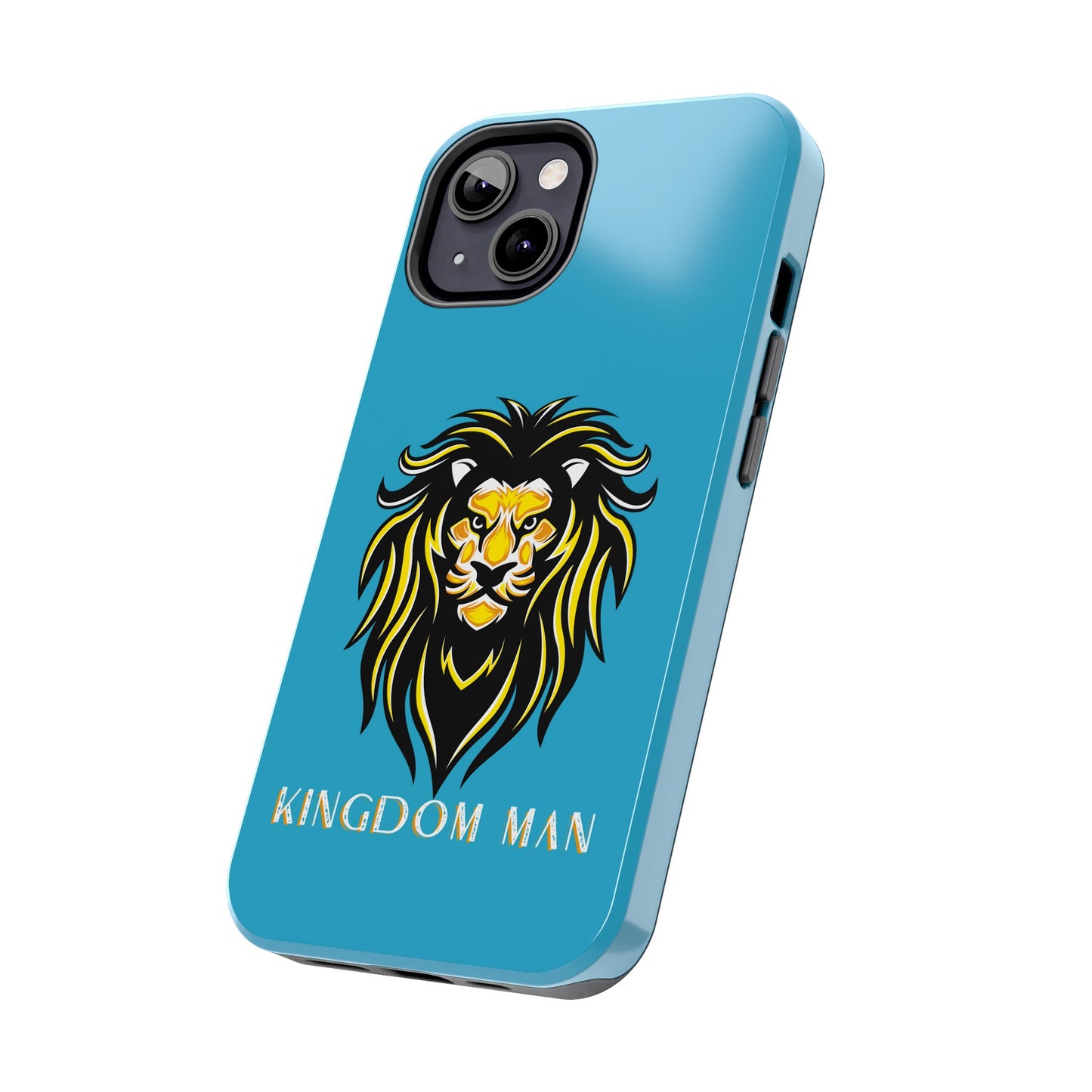 Kingdom Man (White-Gold Label) Tough Phone Case TURQUOISE