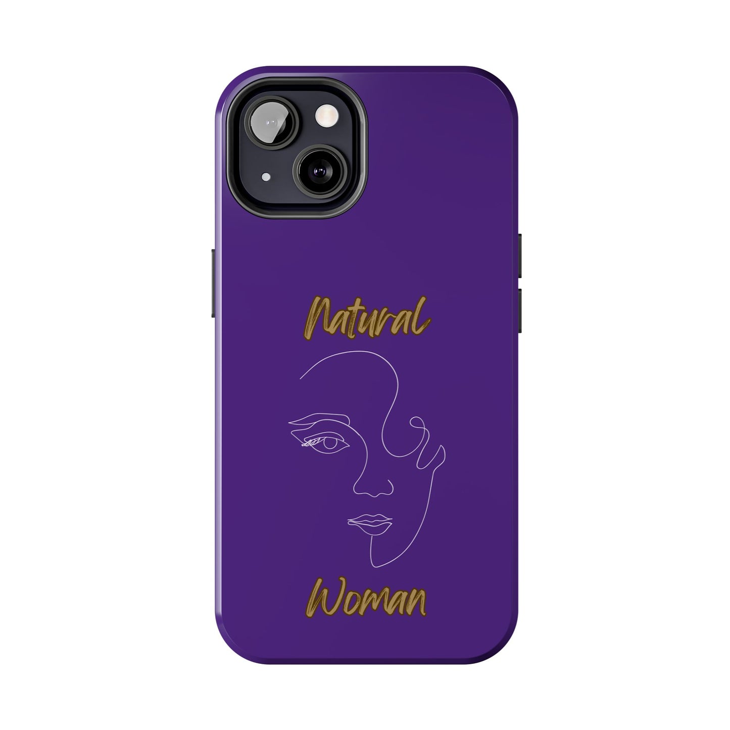 Natural Woman Looking (WL)Tough Phone Cases PURPLE