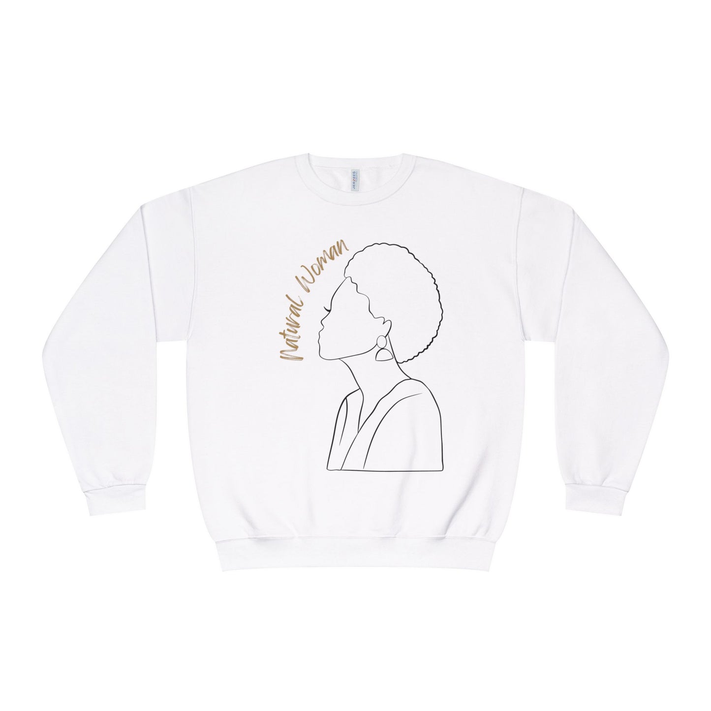 Natural Woman Sm Fro (BL) Crewneck Sweatshirt