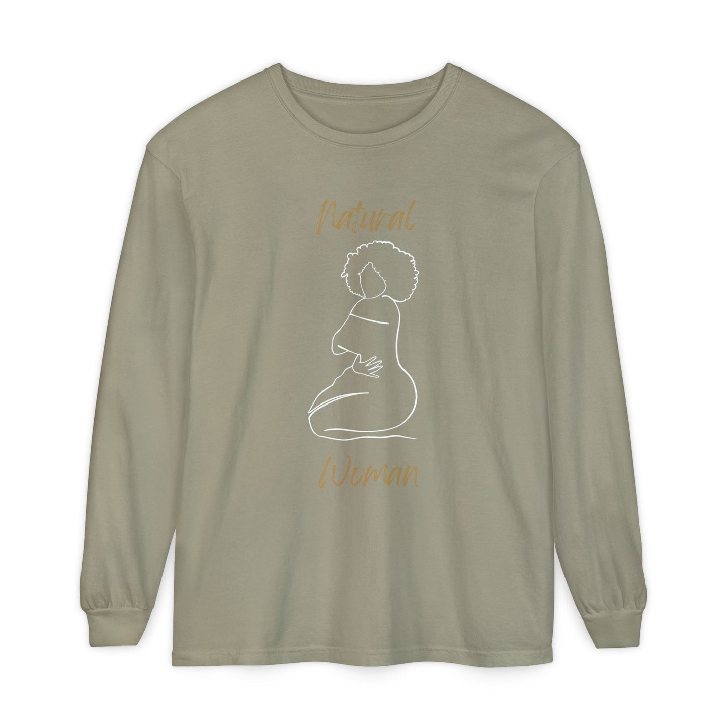 Natural Woman Hug (WL) Long Sleeve T-Shirt