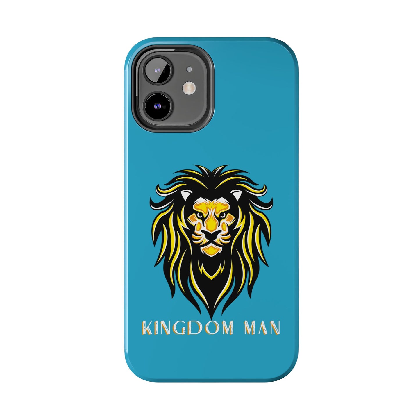 Kingdom Man (White-Gold Label) Tough Phone Case TURQUOISE