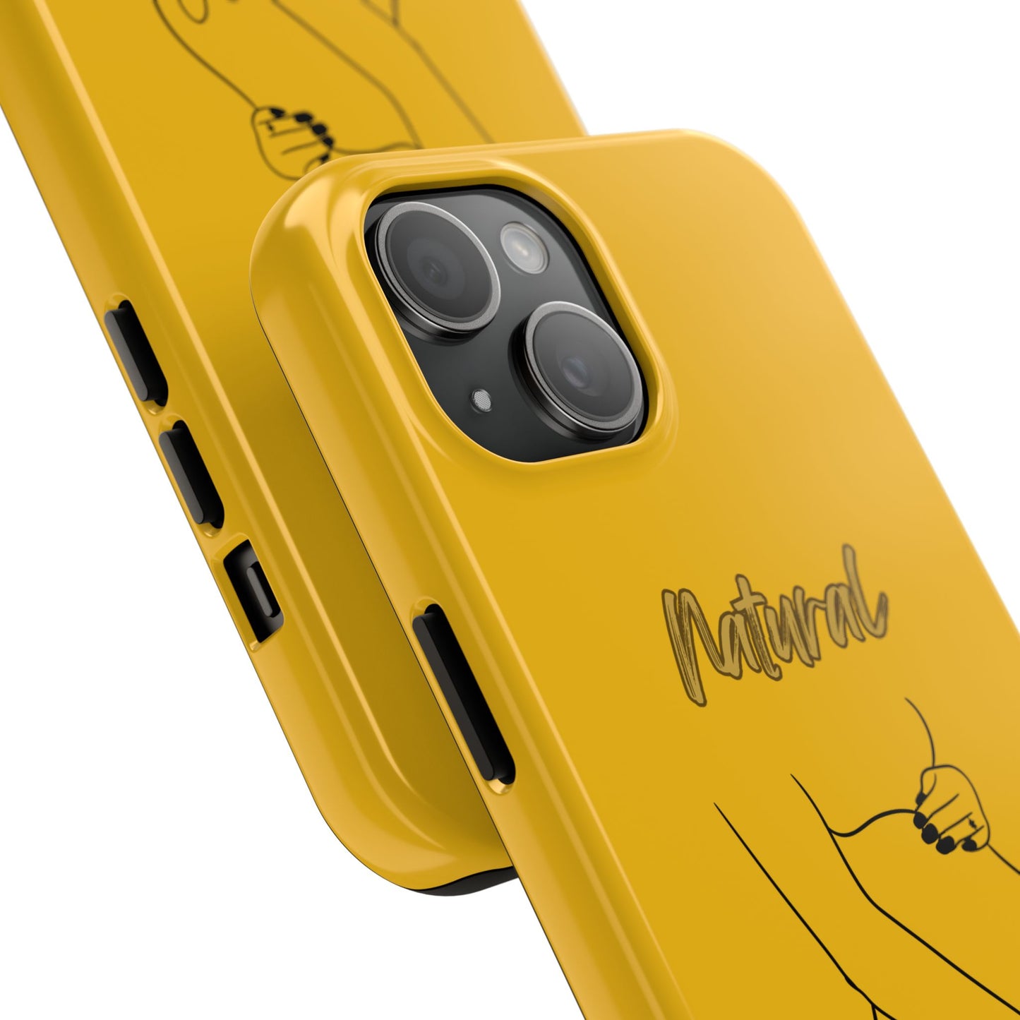 Natural Woman Loved In & Out (BL)Tough Phone Cases YELLOW